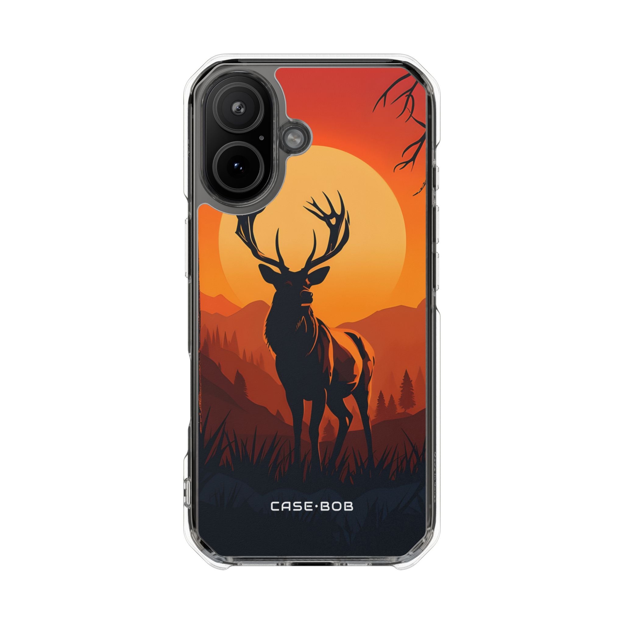 Deer Sunset iPhone 17 Cover - Impact