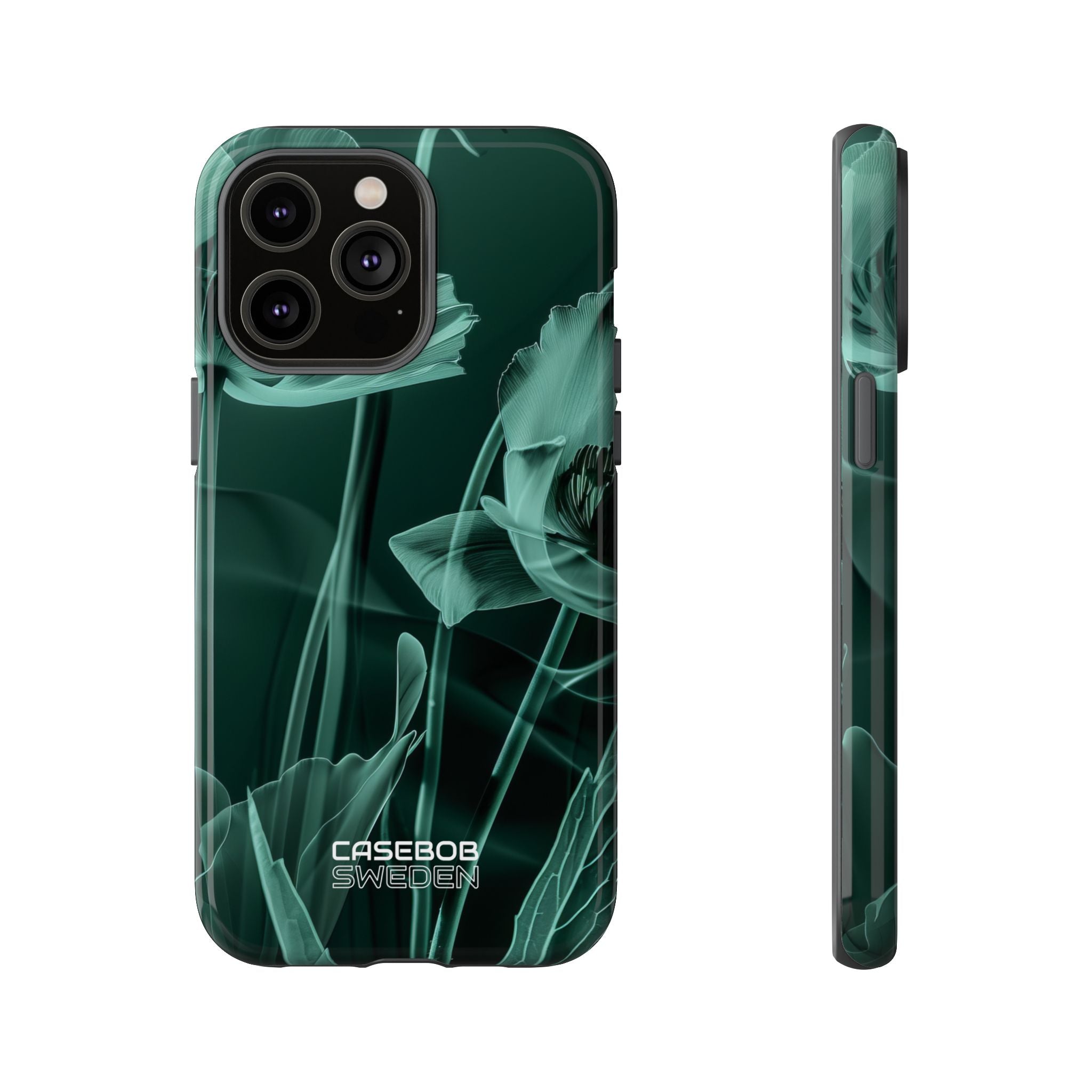 Teal Bloom Radiance iPhone 14 - Tough