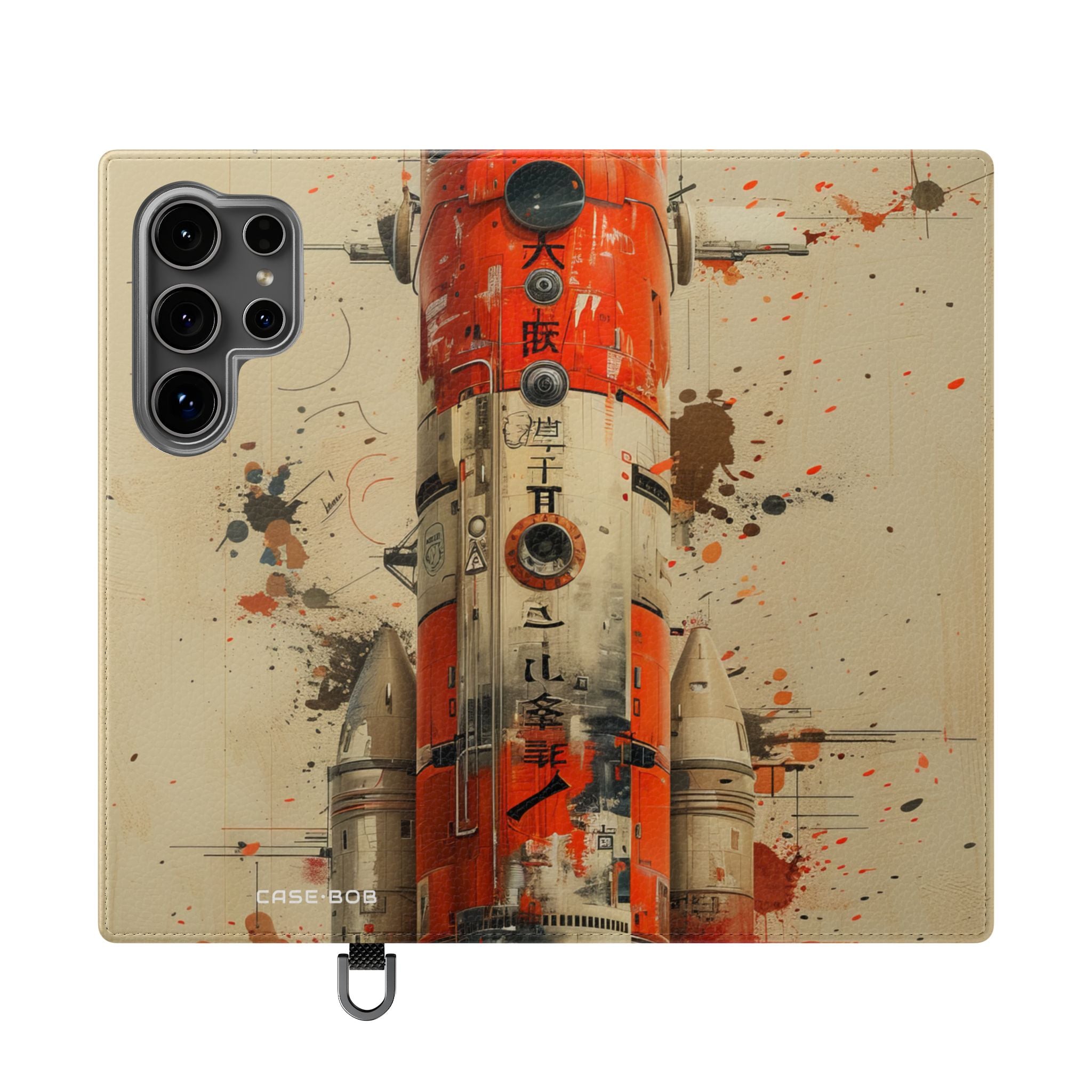 Crimson Rocket - Samsung S24 Ultra Case - Wallet