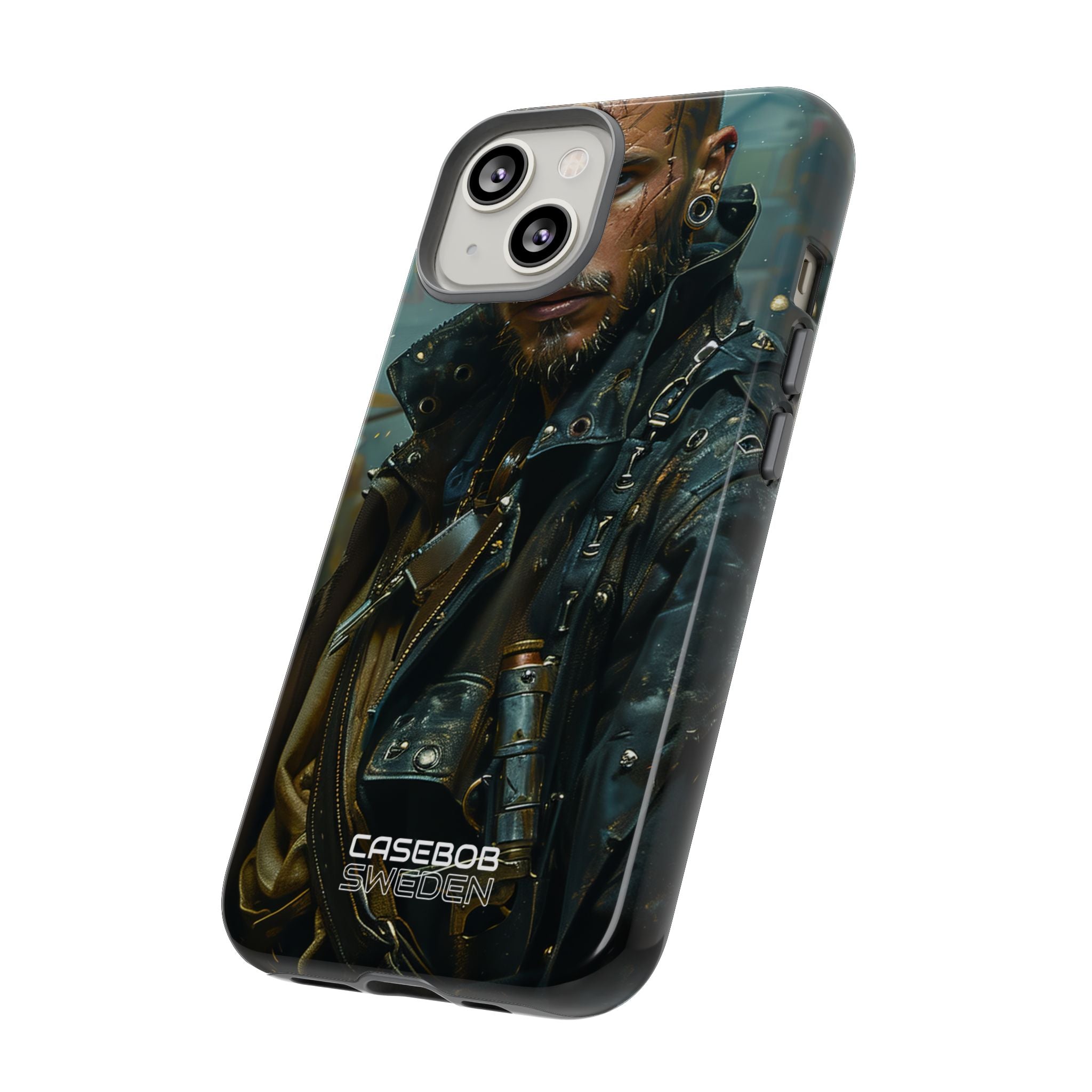 Cyber Rebel Portrait iPhone 14 - Resistente