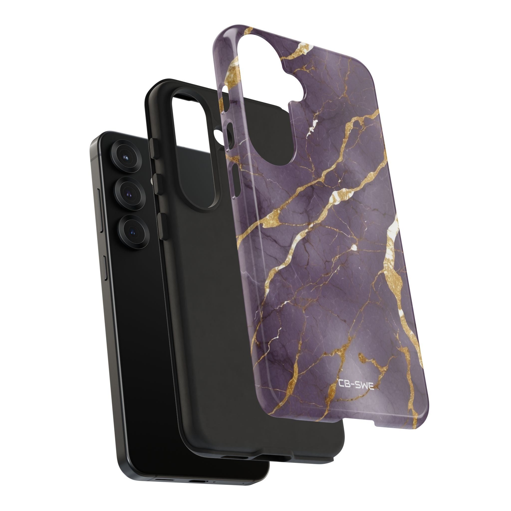 Golden Veins Flowing - Samsung Case