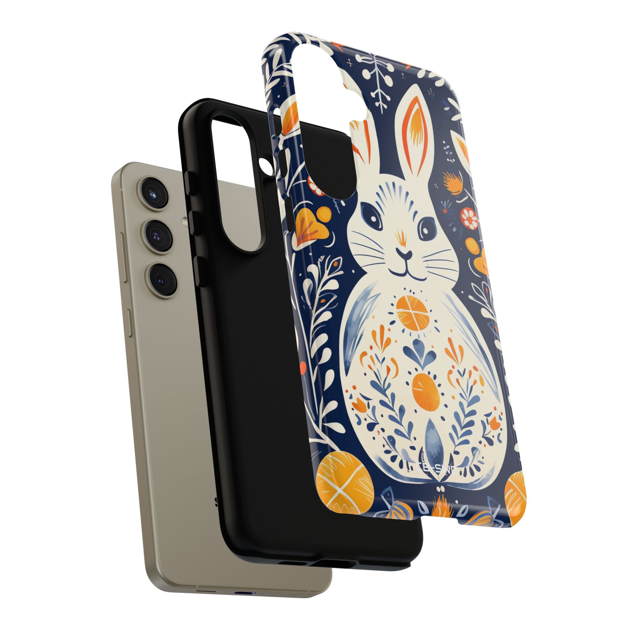 Floral Rabbit Joy - Samsung Case