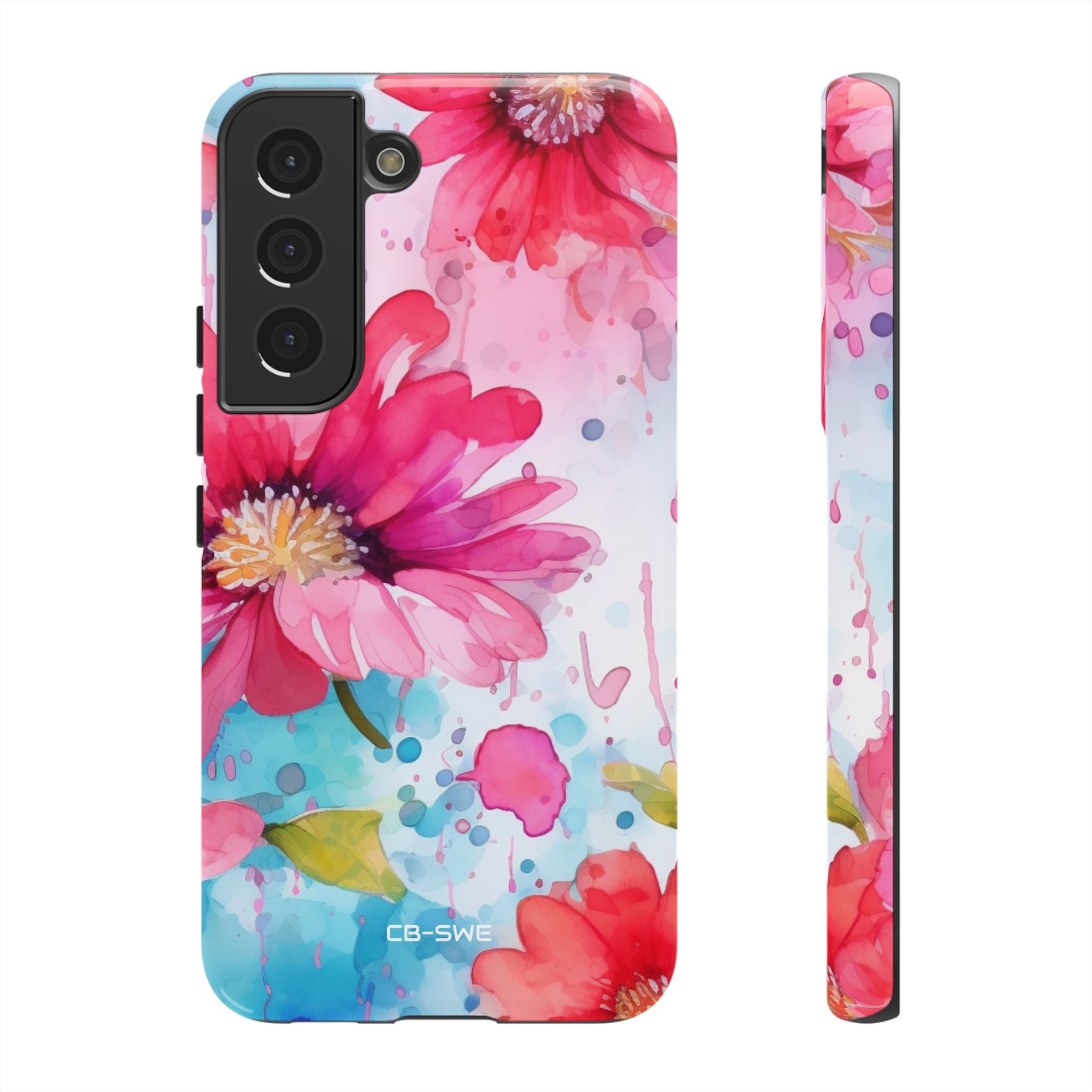 Vibrant Floral Dance - Samsung Case