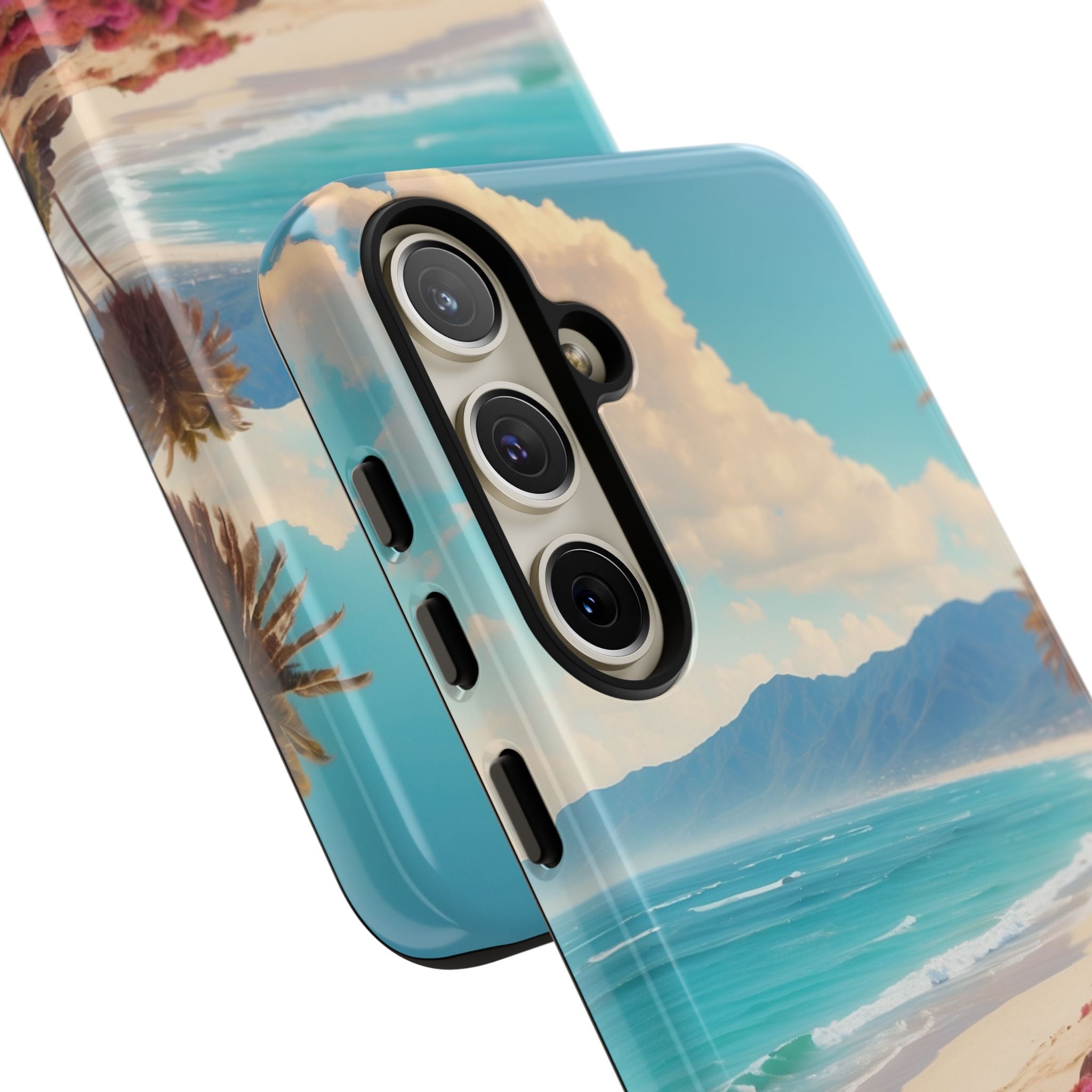 Footprints Trace Sand - Samsung Case