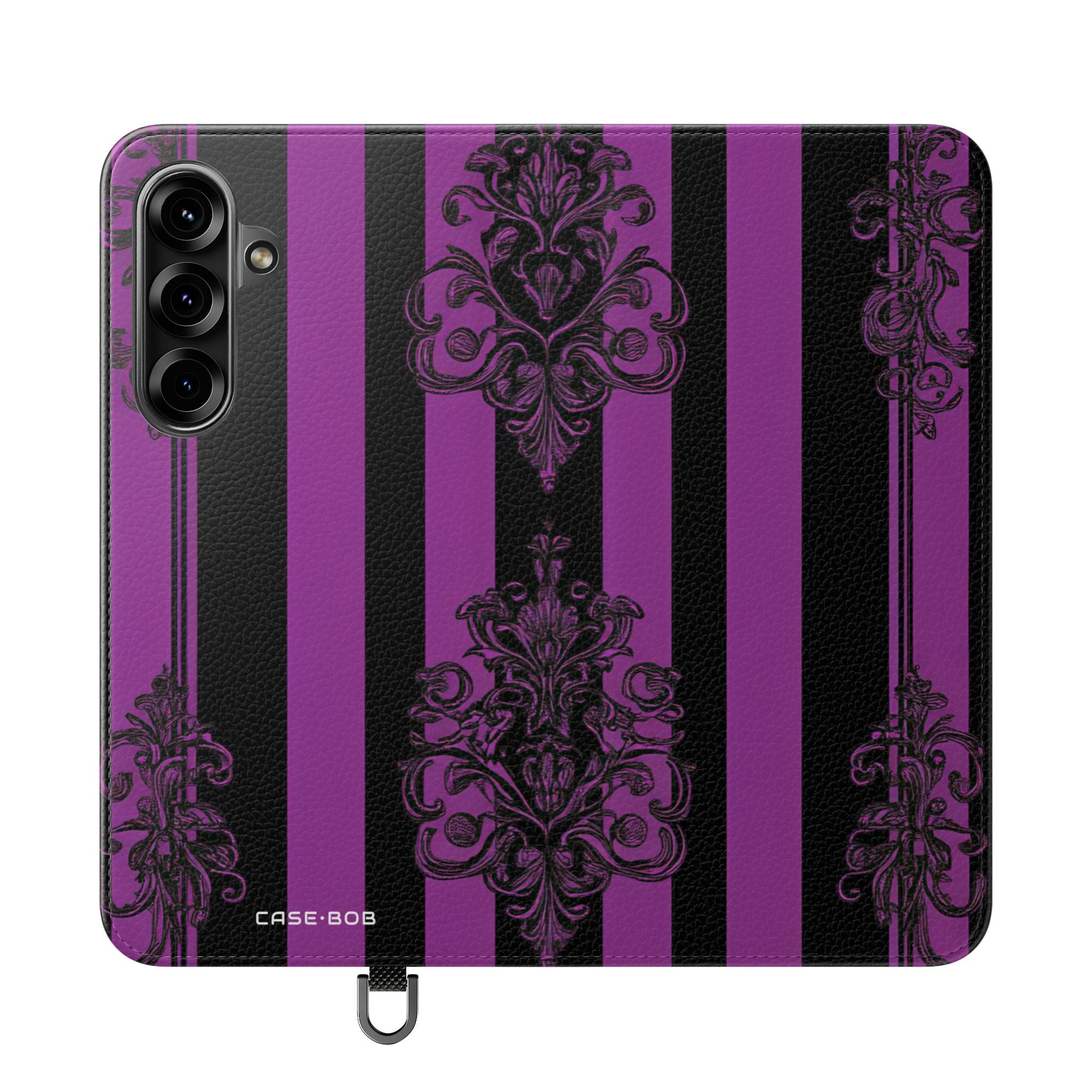 Baroque Stripes - Samsung S25+ Case - Lompakkokotelo