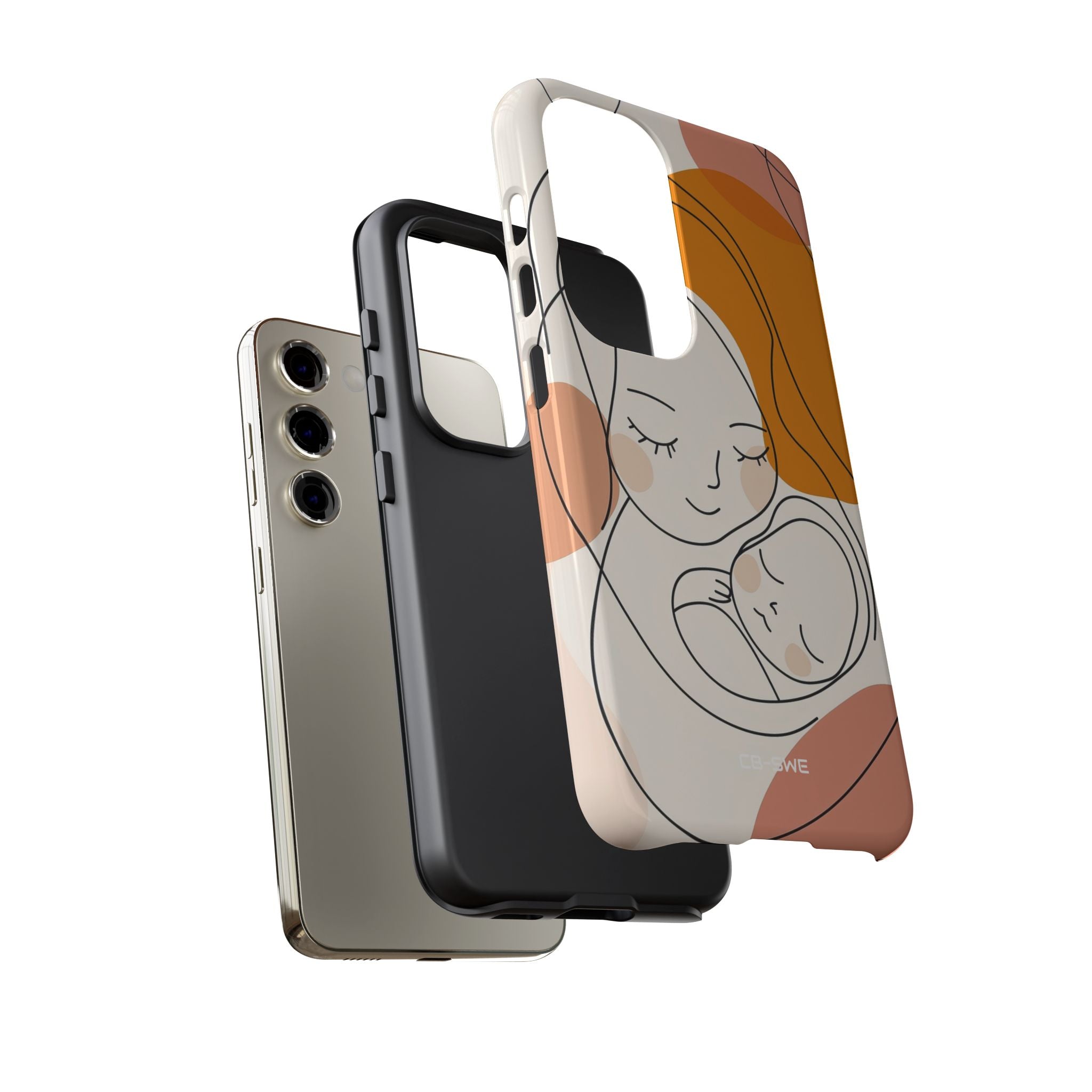 Mother Embraces Child - Samsung Case