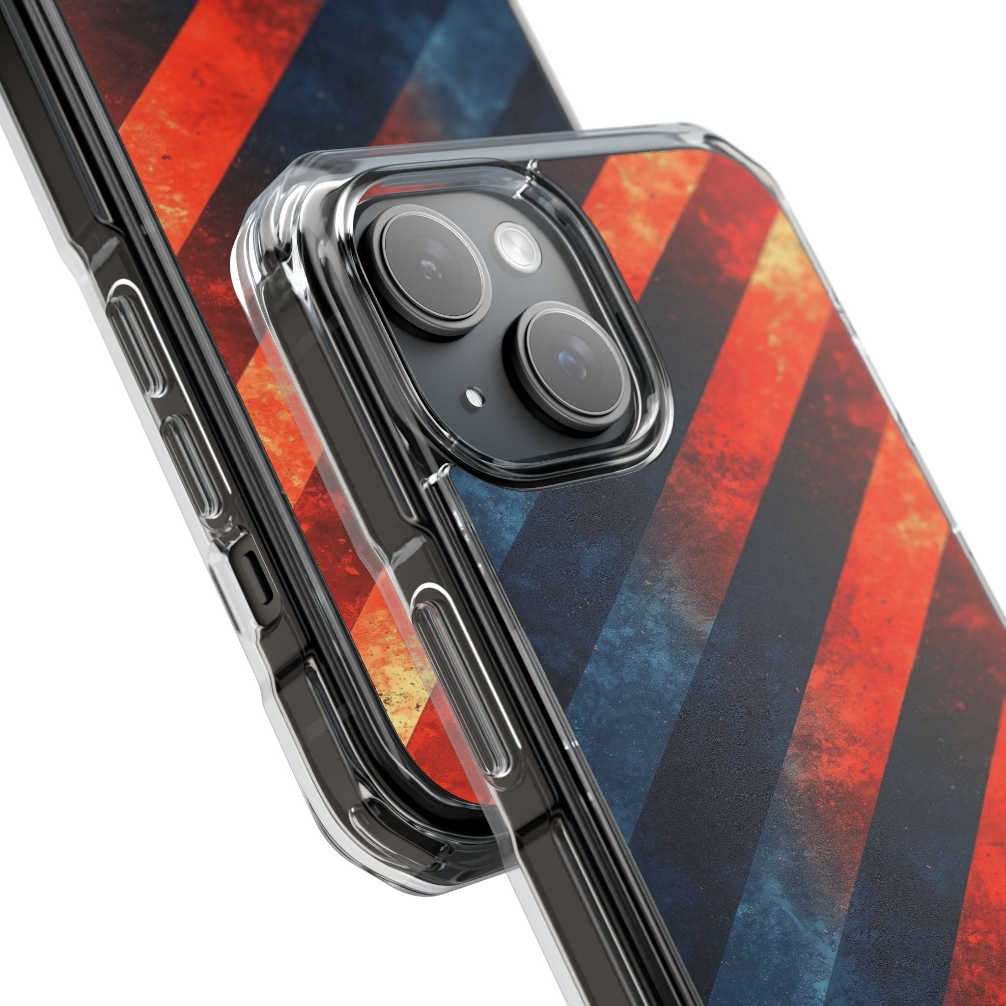 Diagonal Blaze iPhone 15 Case - Impact