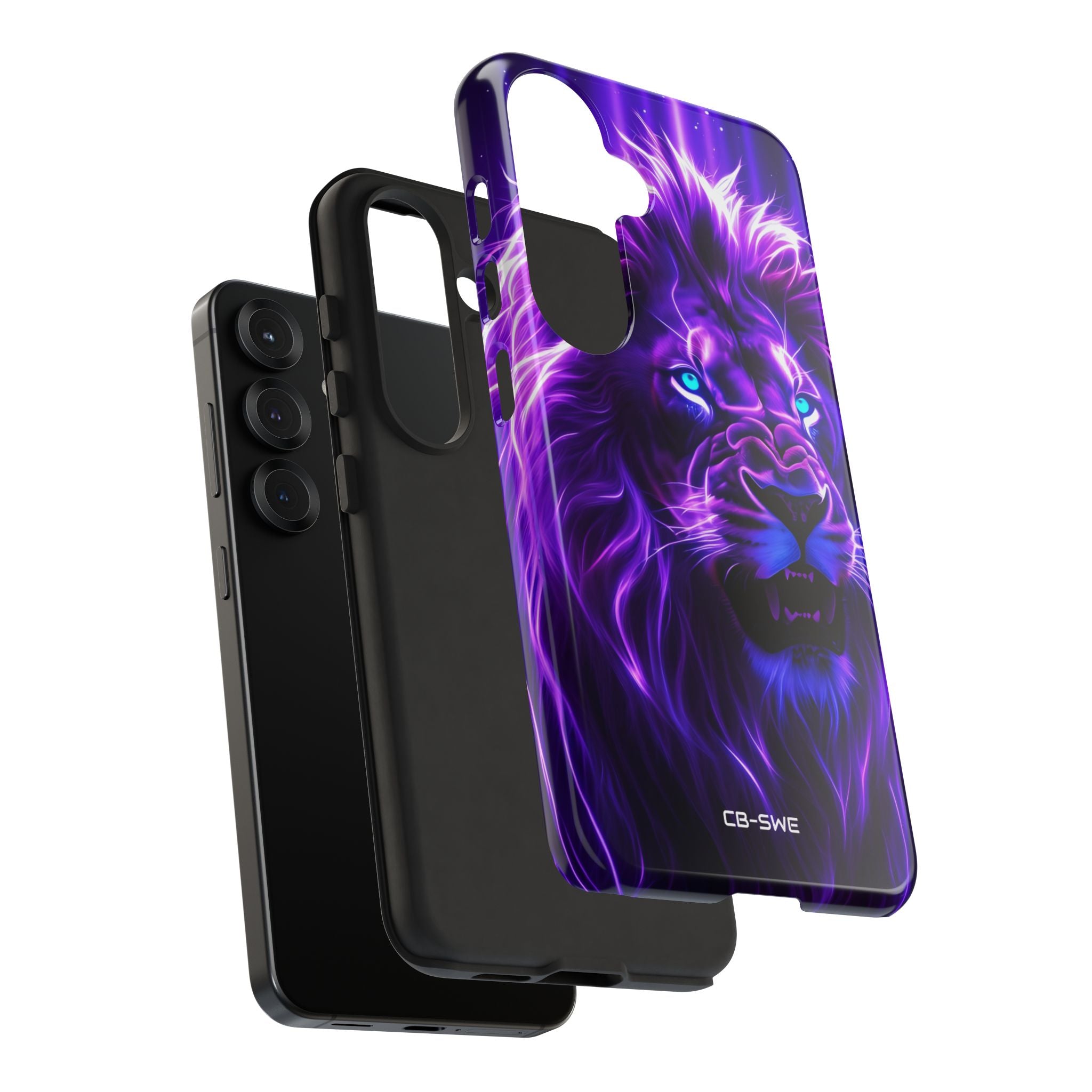 Neon Lion Majesty - Samsung Case