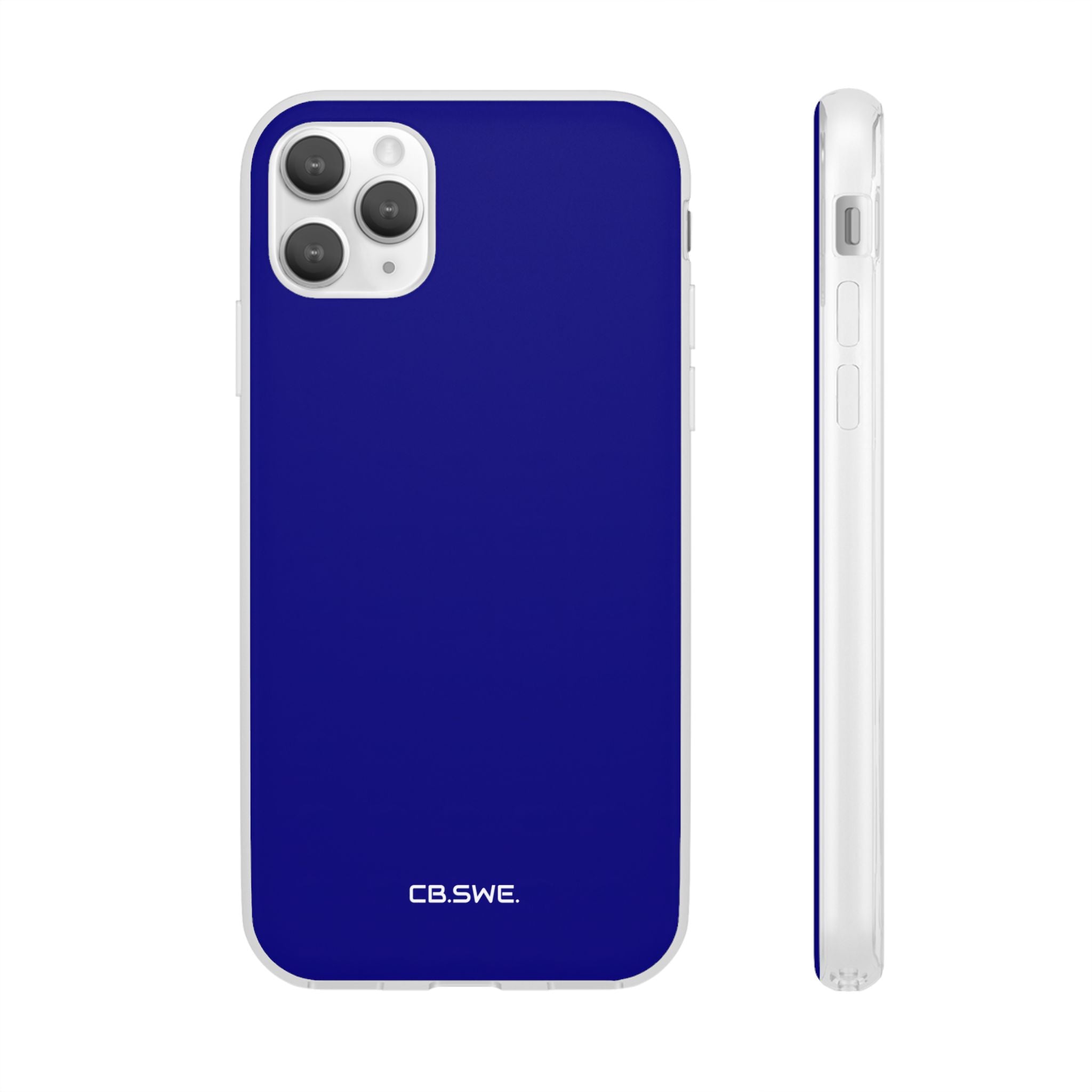 Marineblaue iPhone-Hülle – Flexi