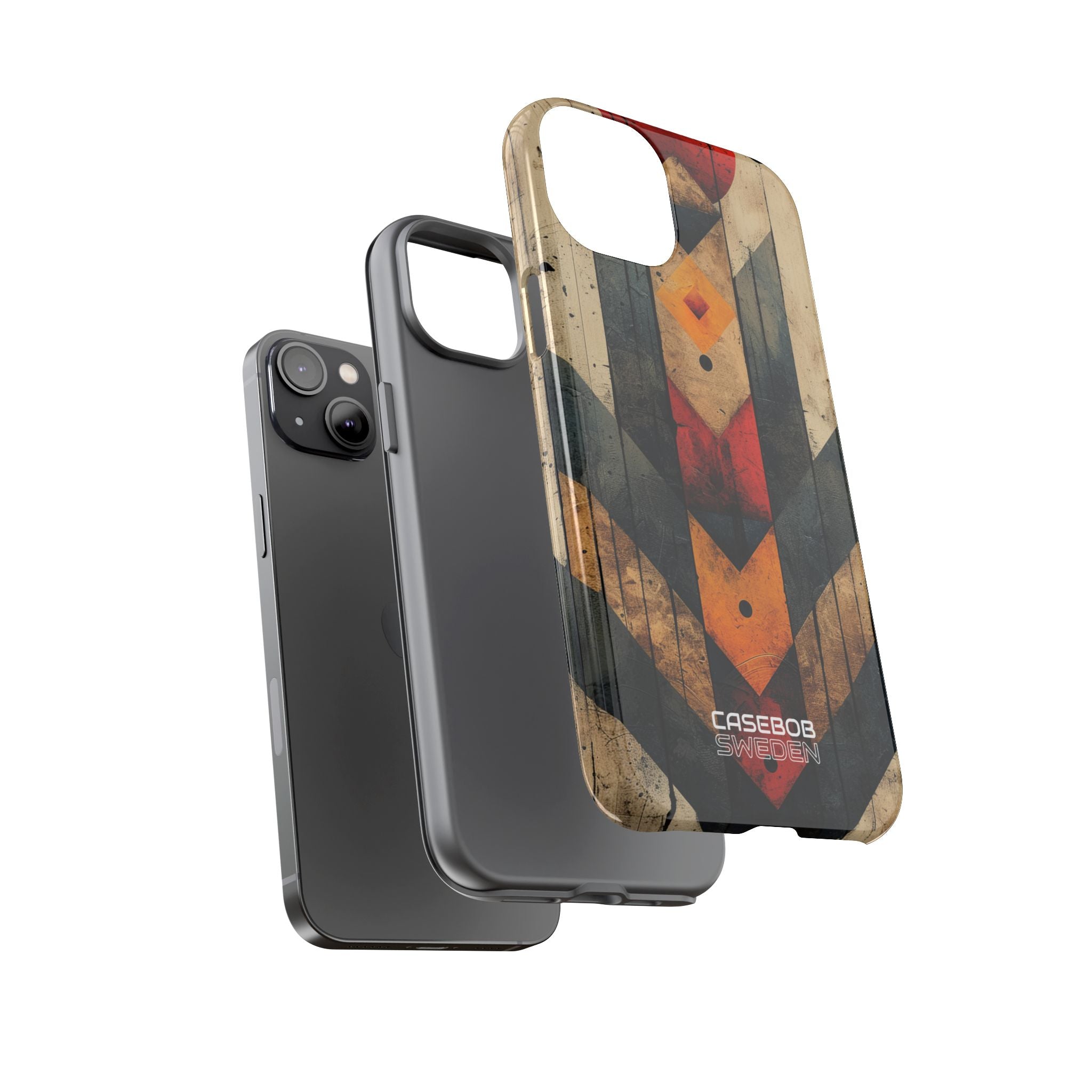 Geometric Fire Rise iPhone 14 - Tough