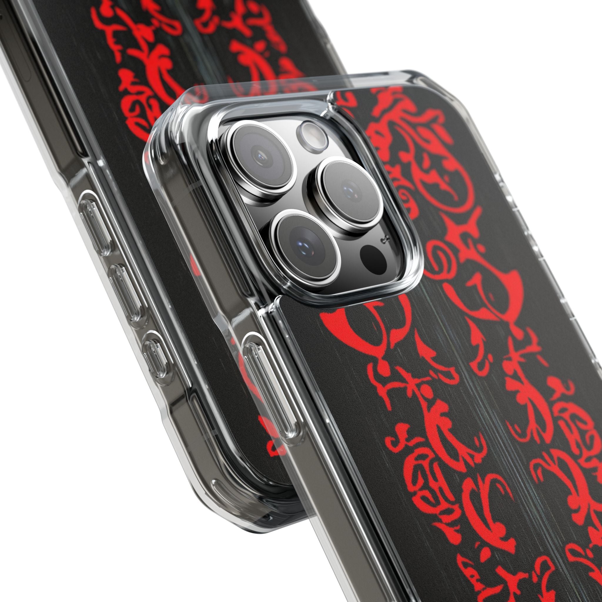 Crimson Spiral iPhone 16 Pro Max Case - Impact