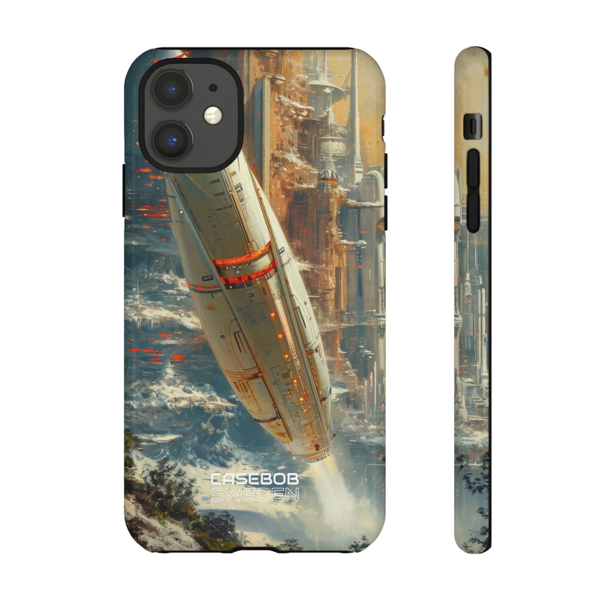 Futuristic Forest Voyage iPhone 11 - Tough