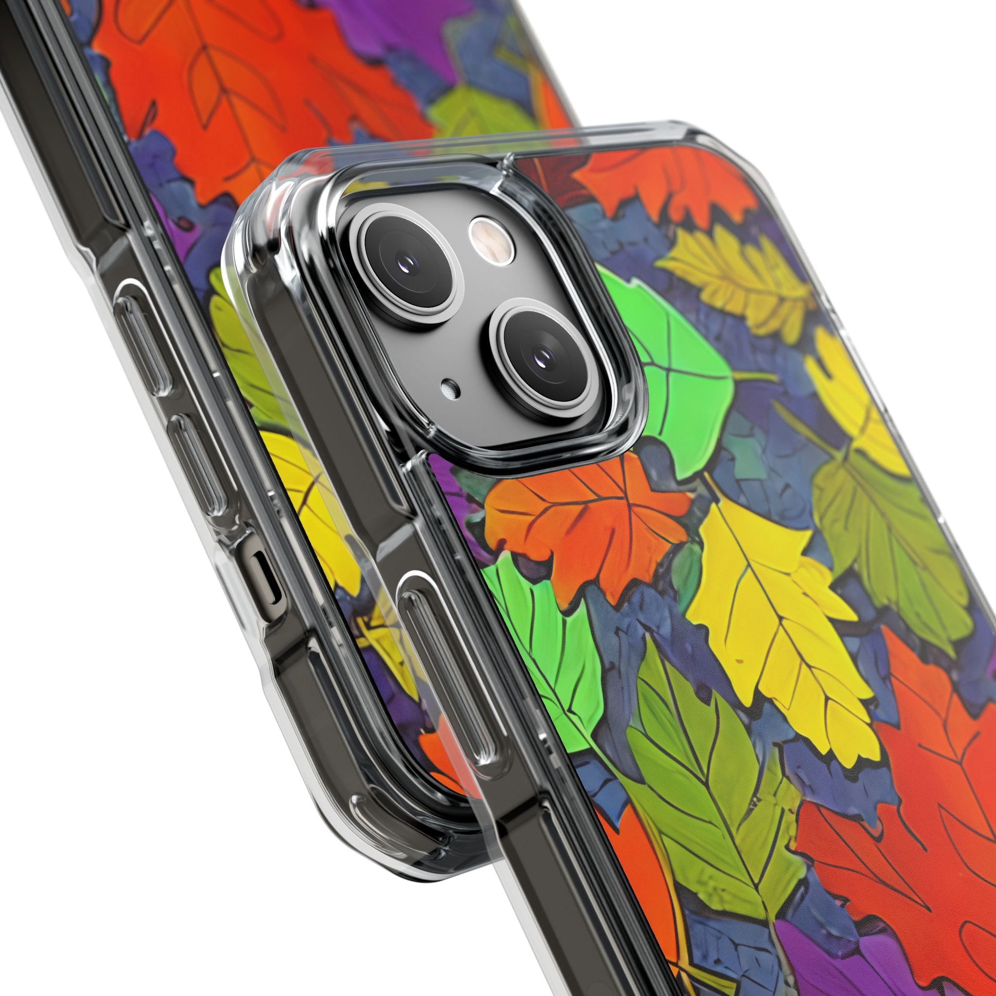Vivid Leafburst iPhone 14 Case - Impact