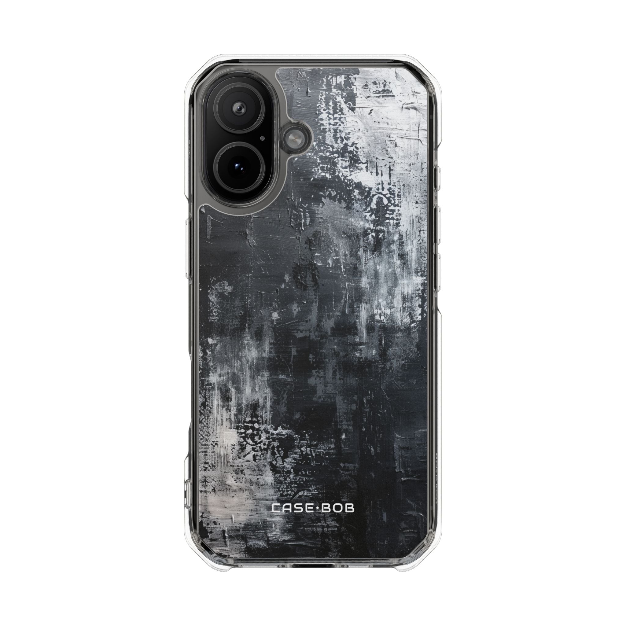 Vertical Strokes Noir iPhone 17 Case - Impact