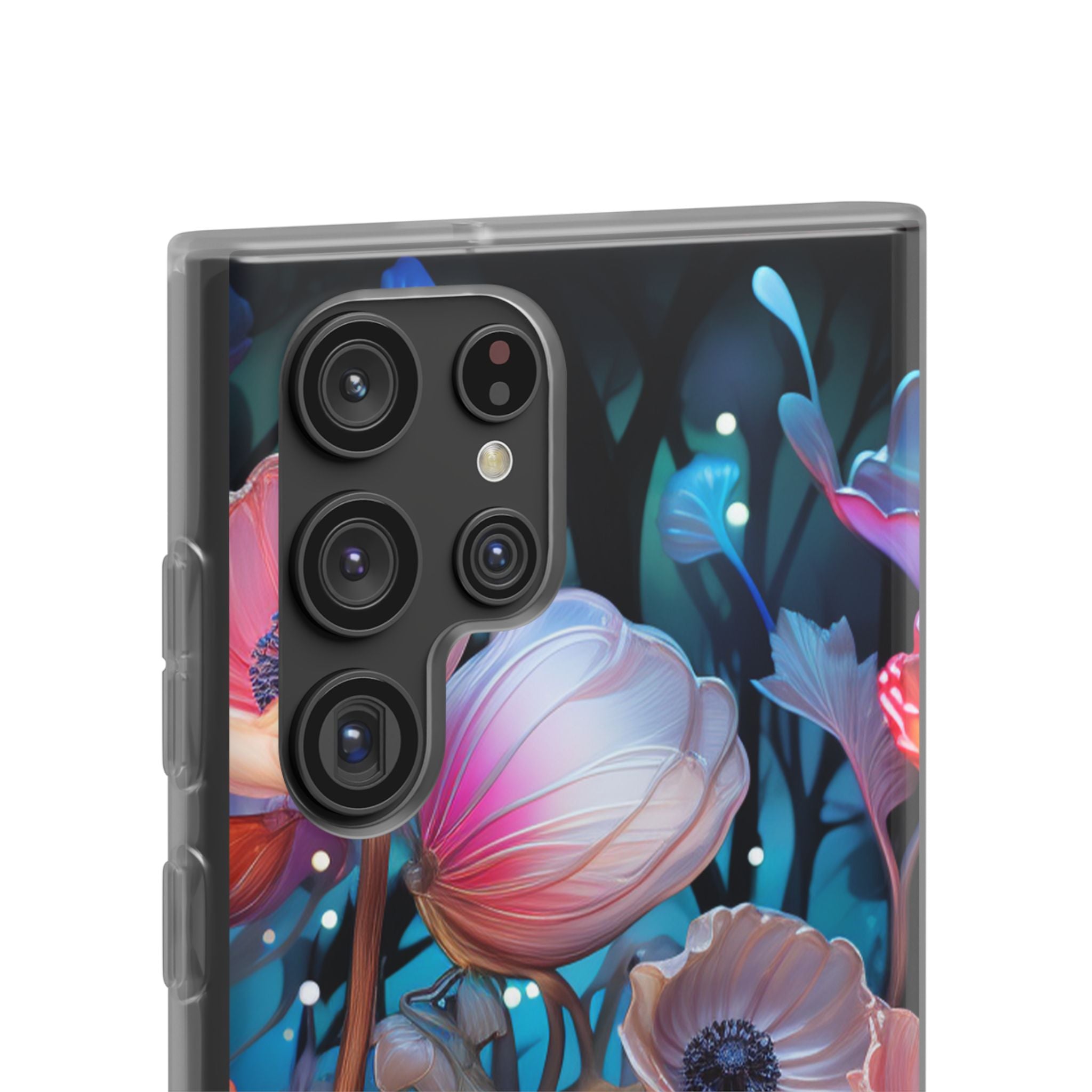 Translucent Bloom Samsung S22 Ultra Case - Soft