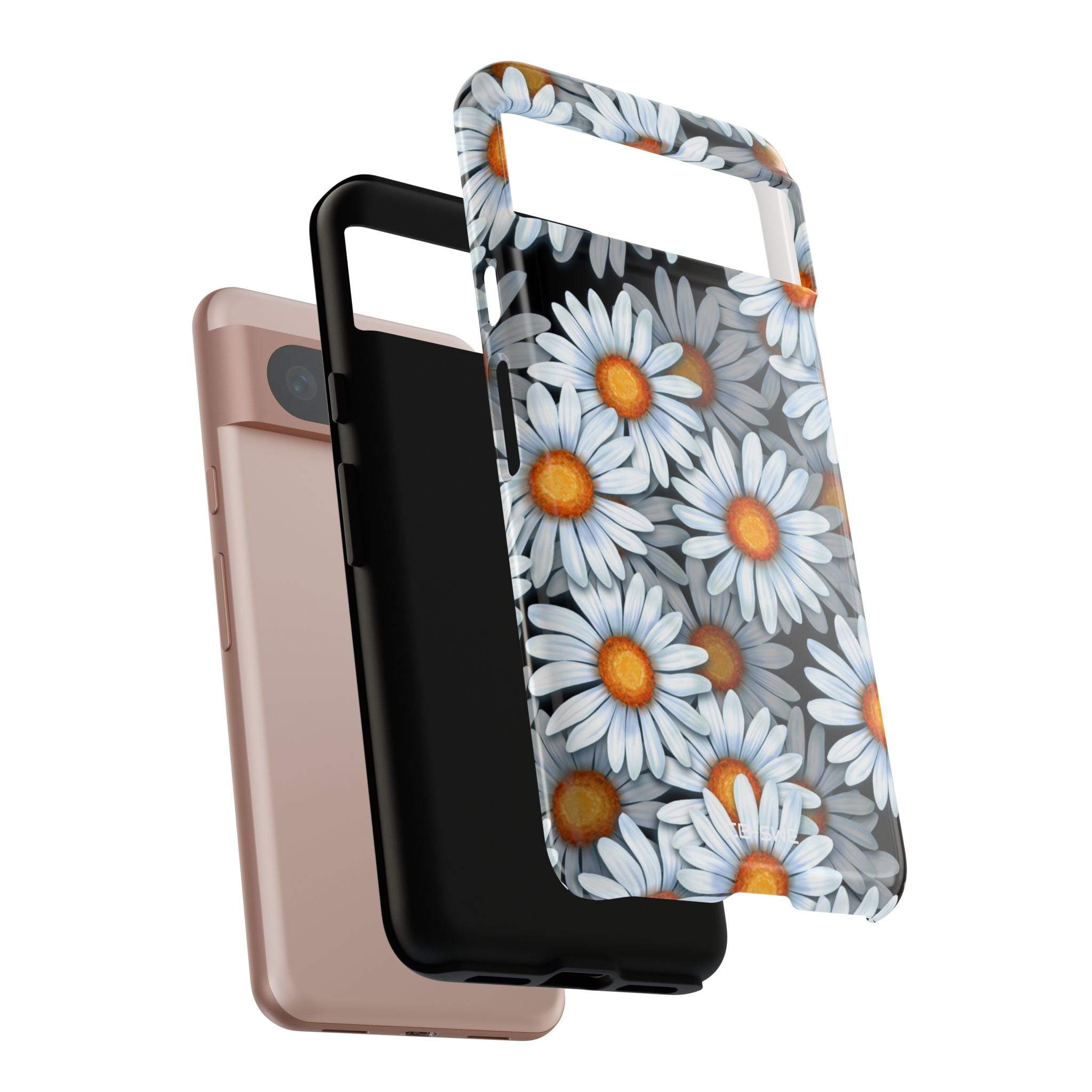 Daisies In Contrast - Google Pixel Case