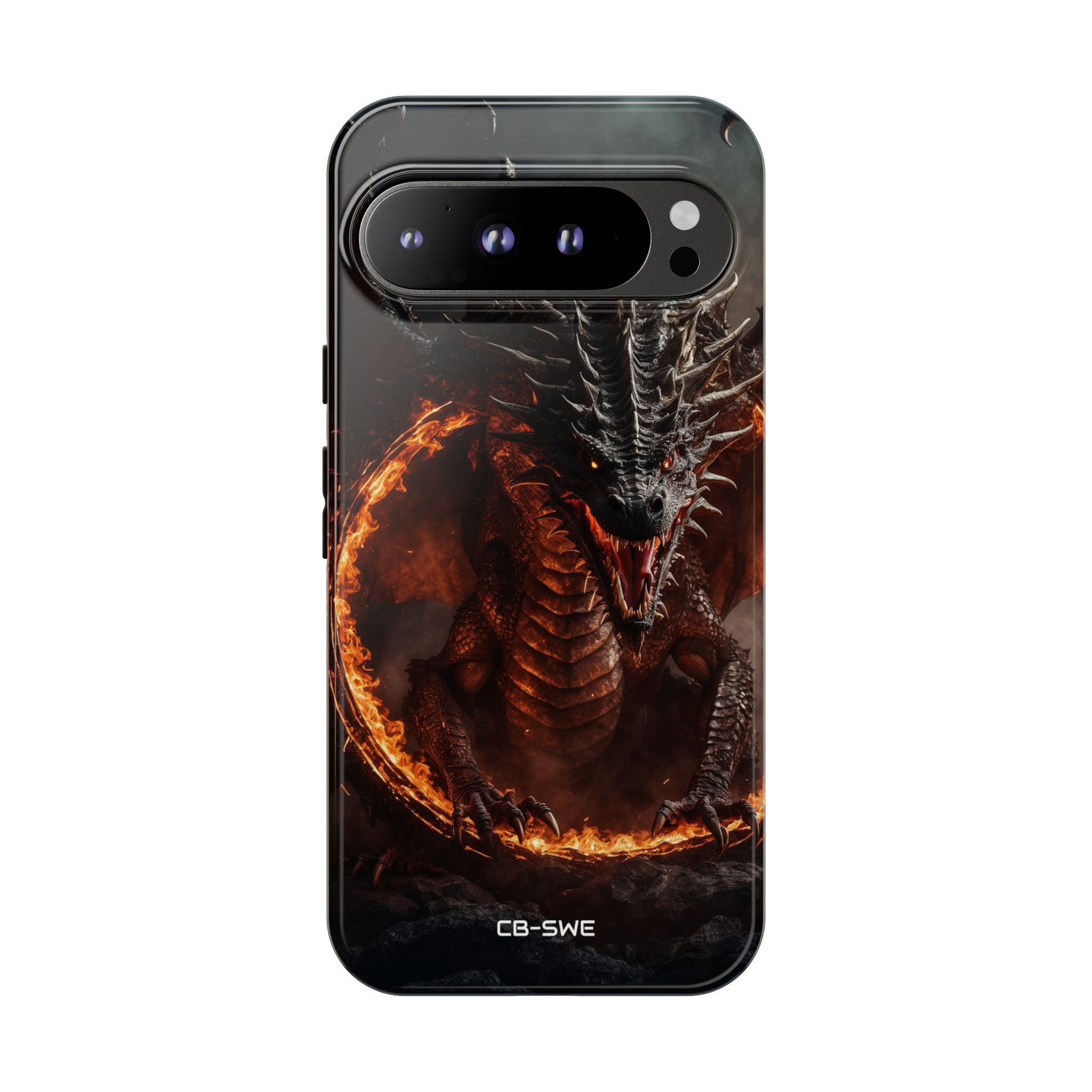 Fiery Dragon Roars - Google Pixel Case