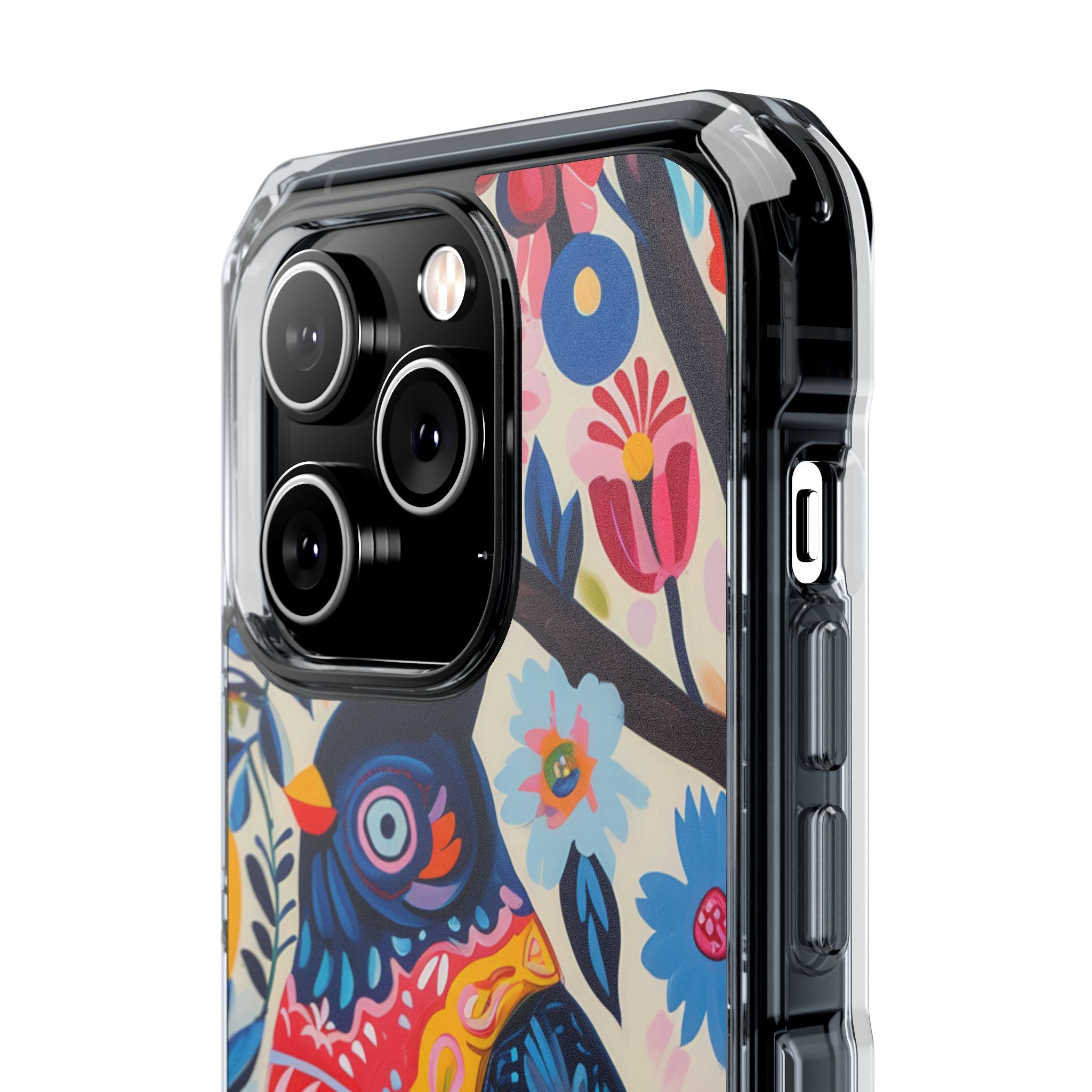 Whimsical Owl Garden iPhone 14 - Impact Clear+
