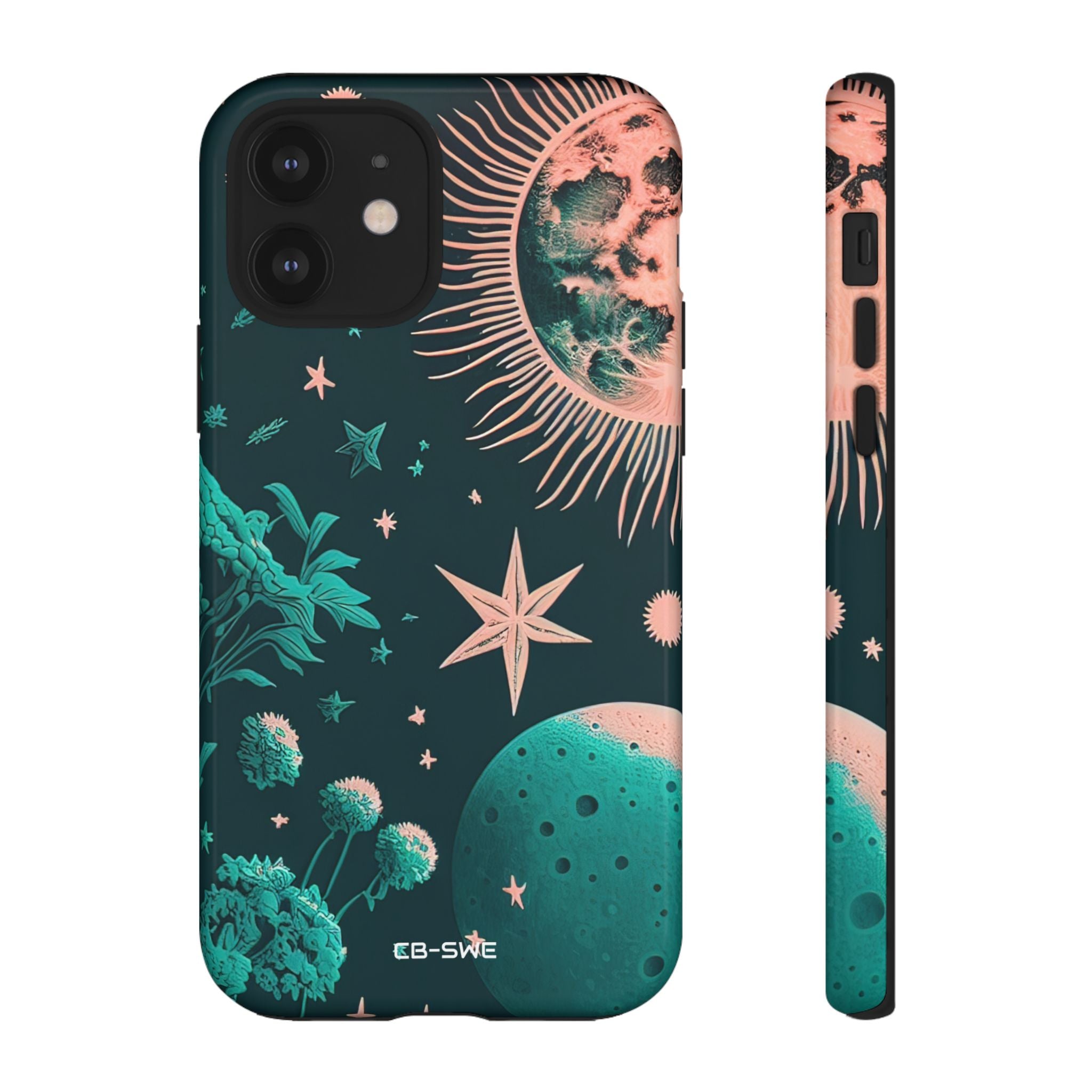 Celestial Botanical Night - iPhone Case