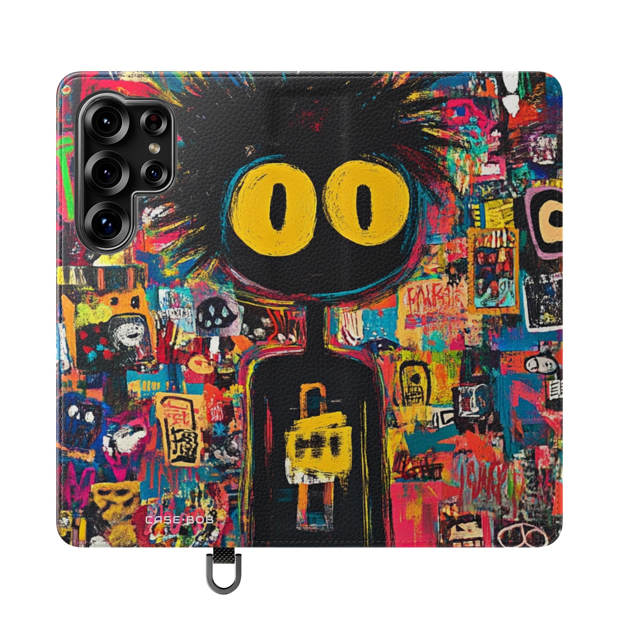Yellow Eyes - Samsung S25 Ultra Case - Wallet