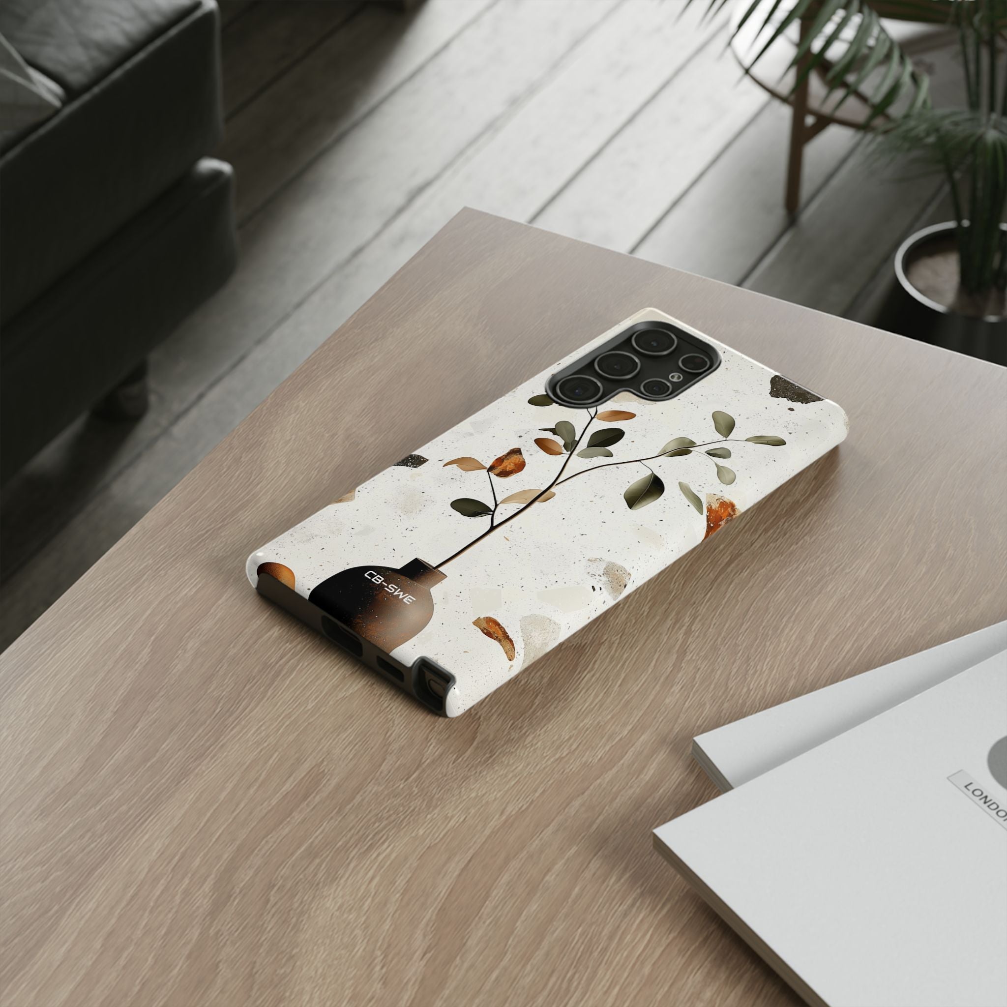 Vase Holds Leaves - Samsung Case