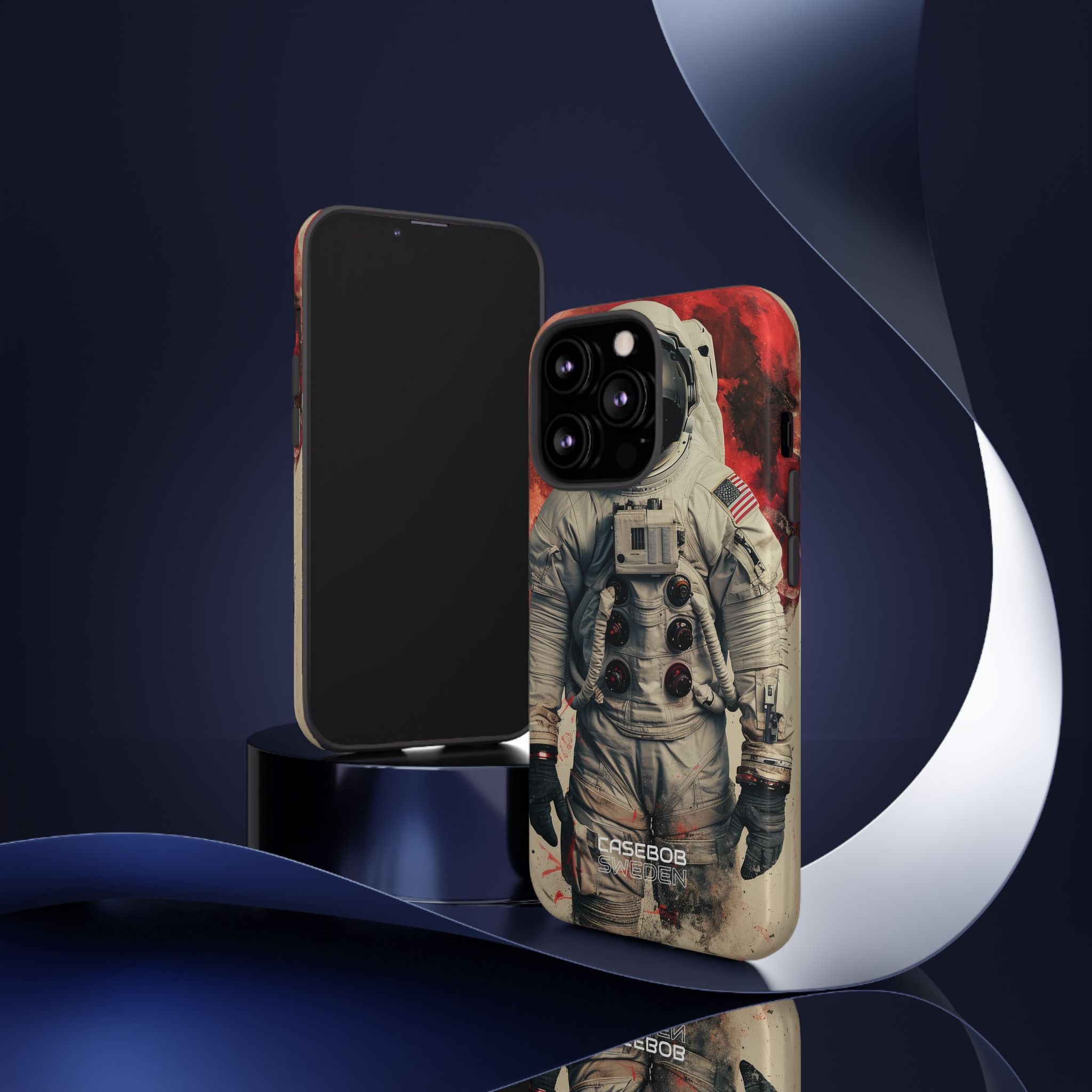 Crimson Spacewalk Dream iPhone 13 - Tough