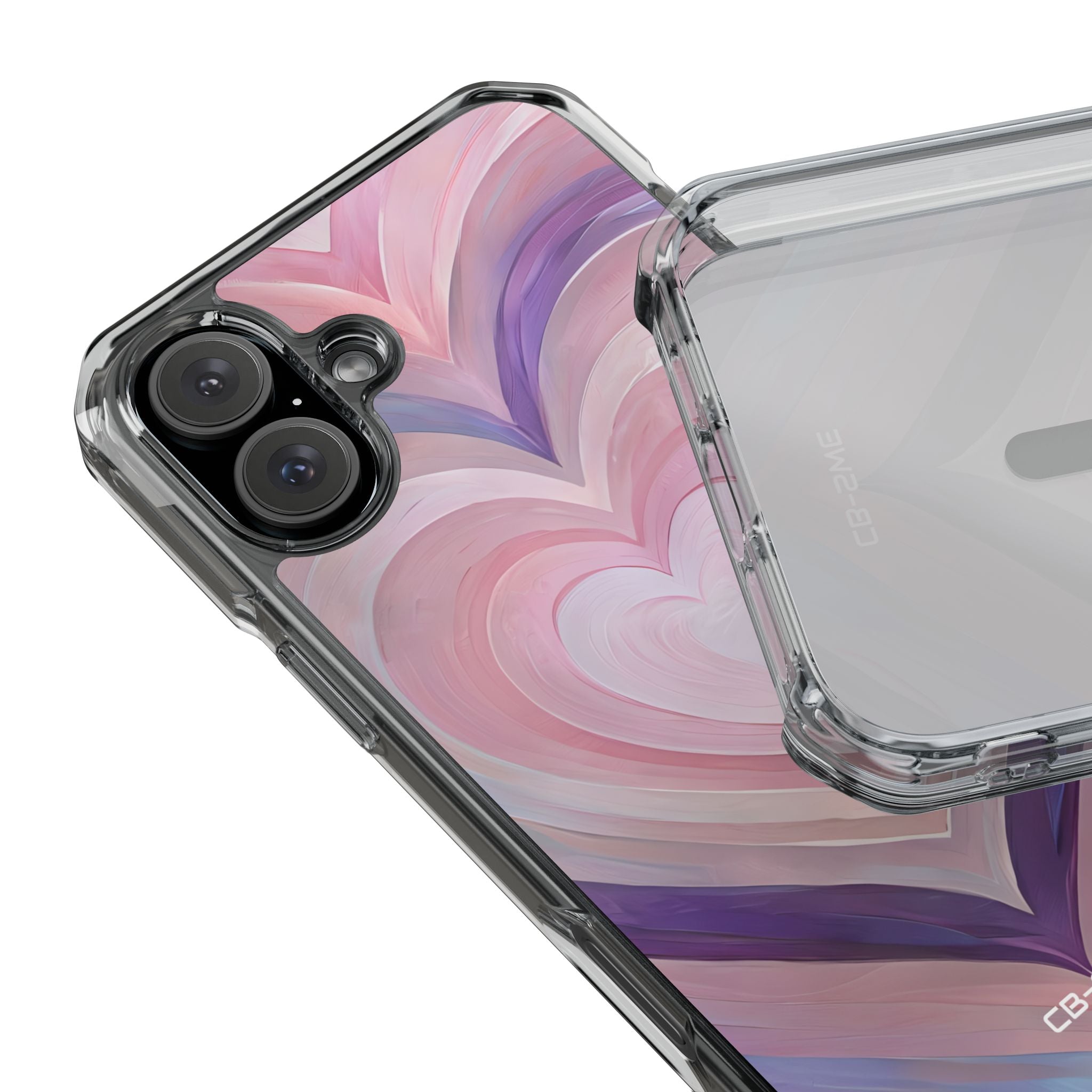 Impressionistic Heart Layers iPhone Case - Impact