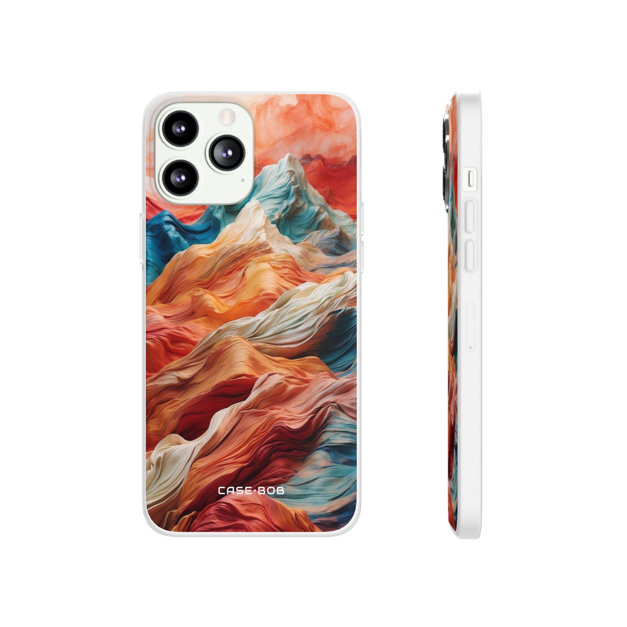 Fabric Peaks Cream iPhone 13 Pro Max - Soft