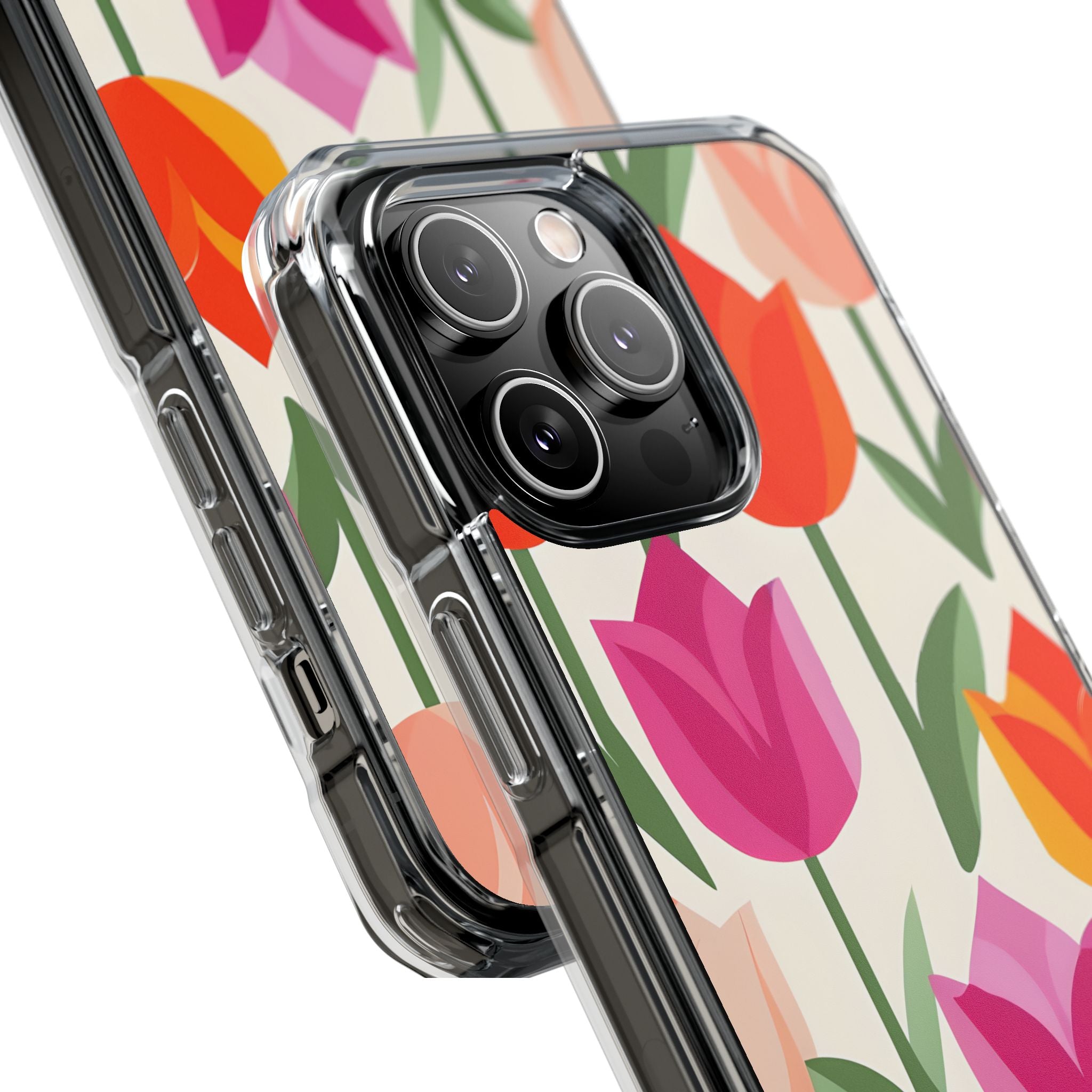 Tulip Harmony Green iPhone 14 Pro Max Case - Impact