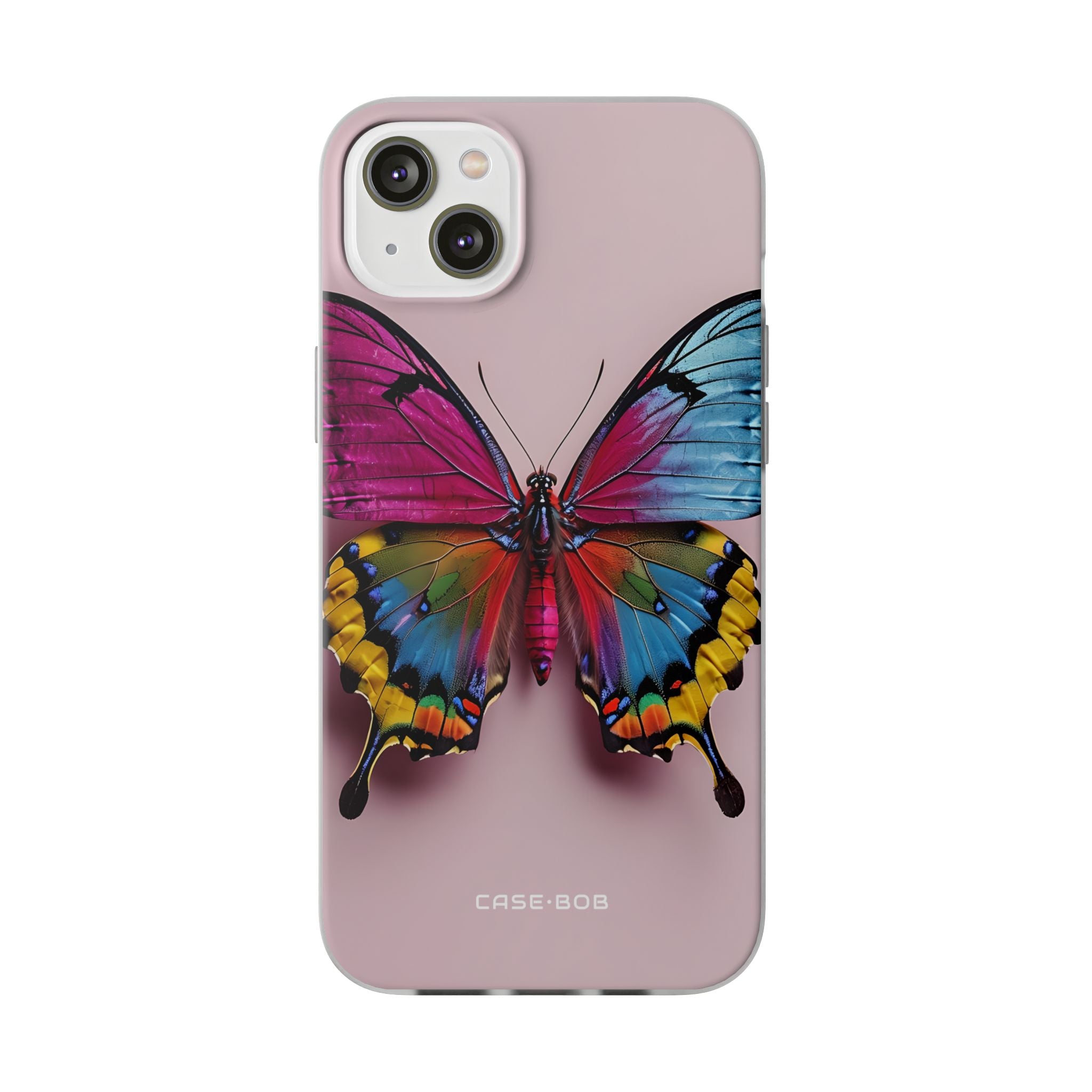 Vivid Butterfly iPhone 14 Plus Case - Soft