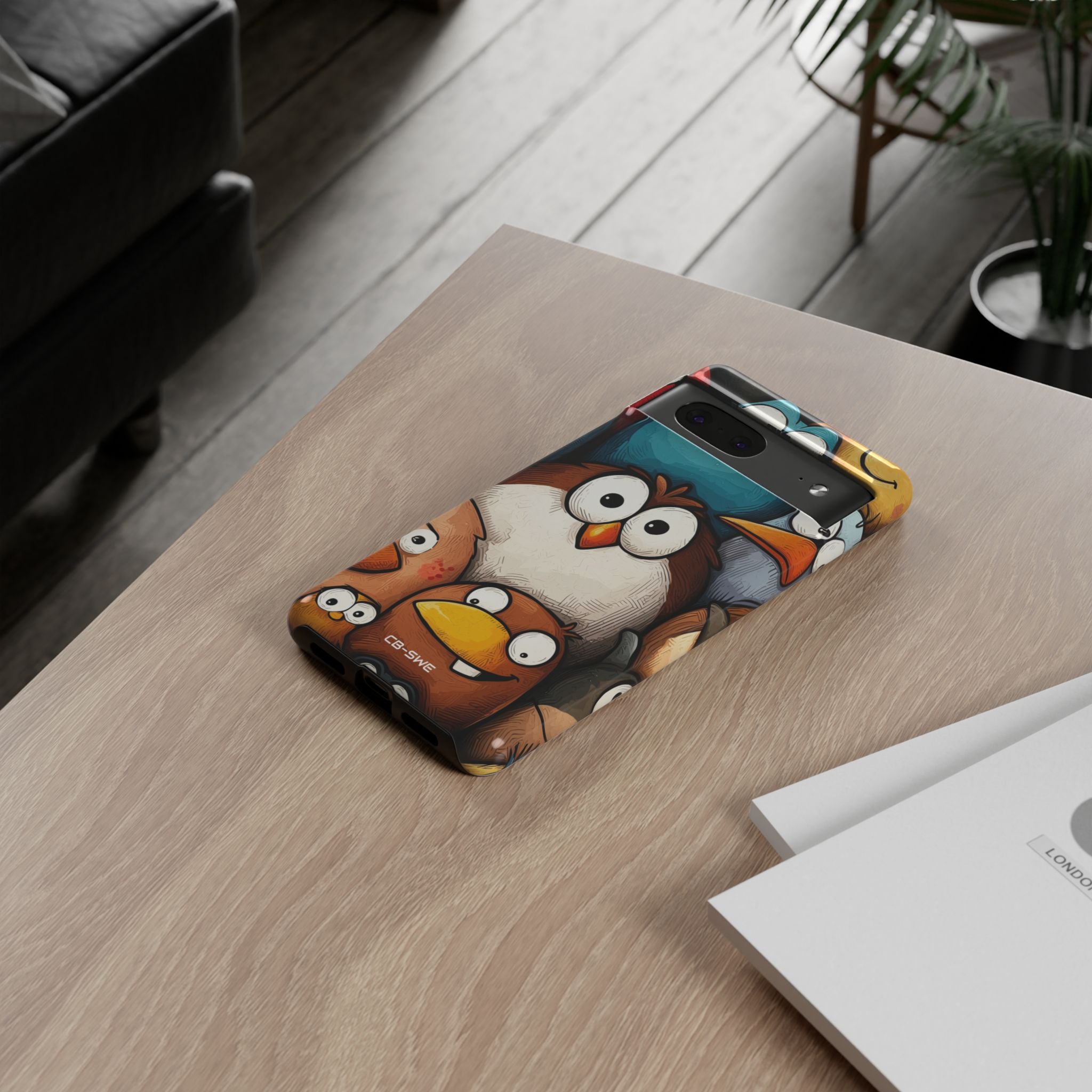 Whimsical Birds Gather - Google Pixel Case