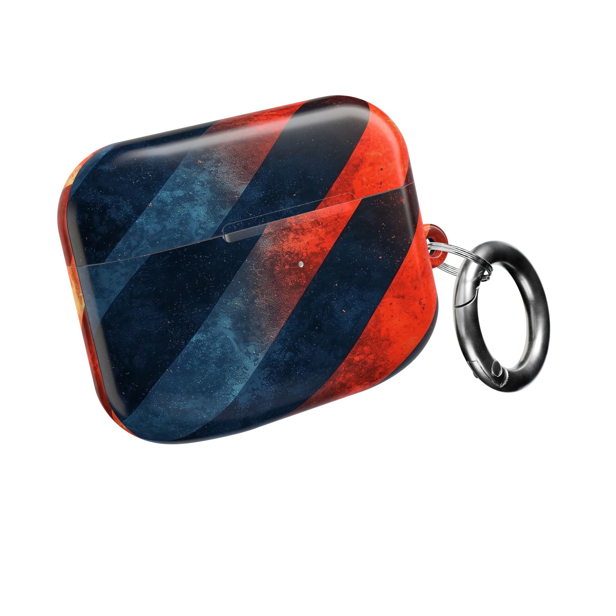 Diagonal Stripes Blaze - AirPods Case