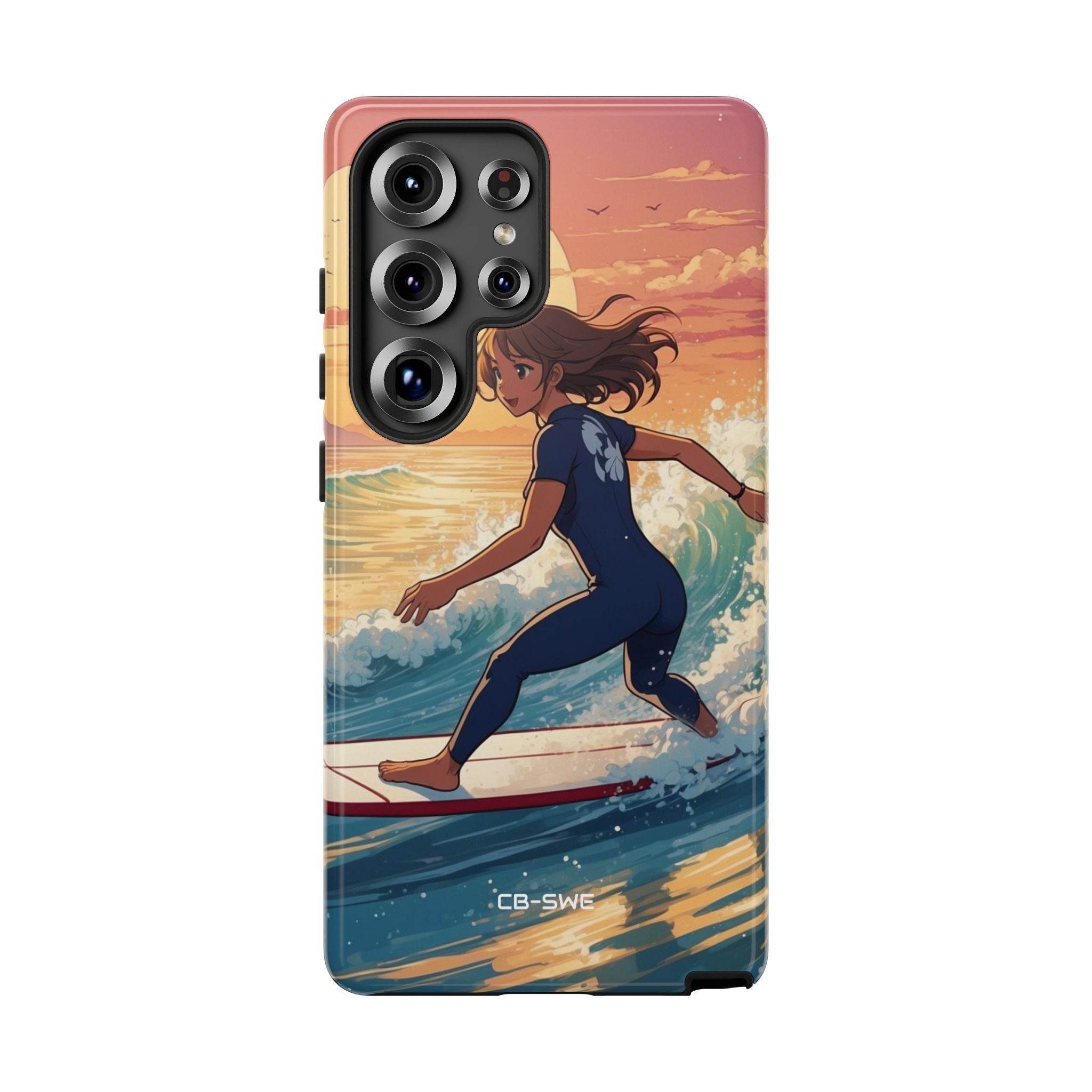 Surfing Into Sunset - Samsung Case