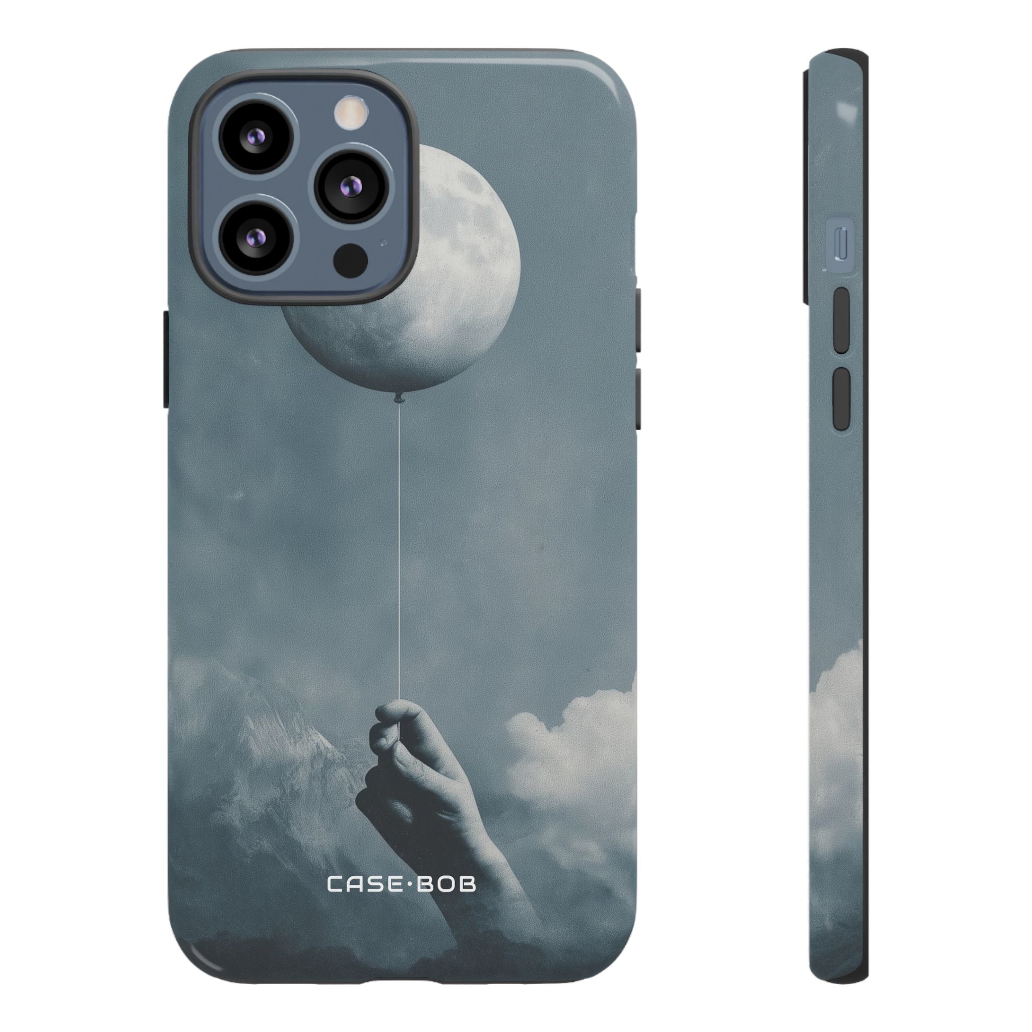 Moon Balloon iPhone 13 Pro Max Case - Tough