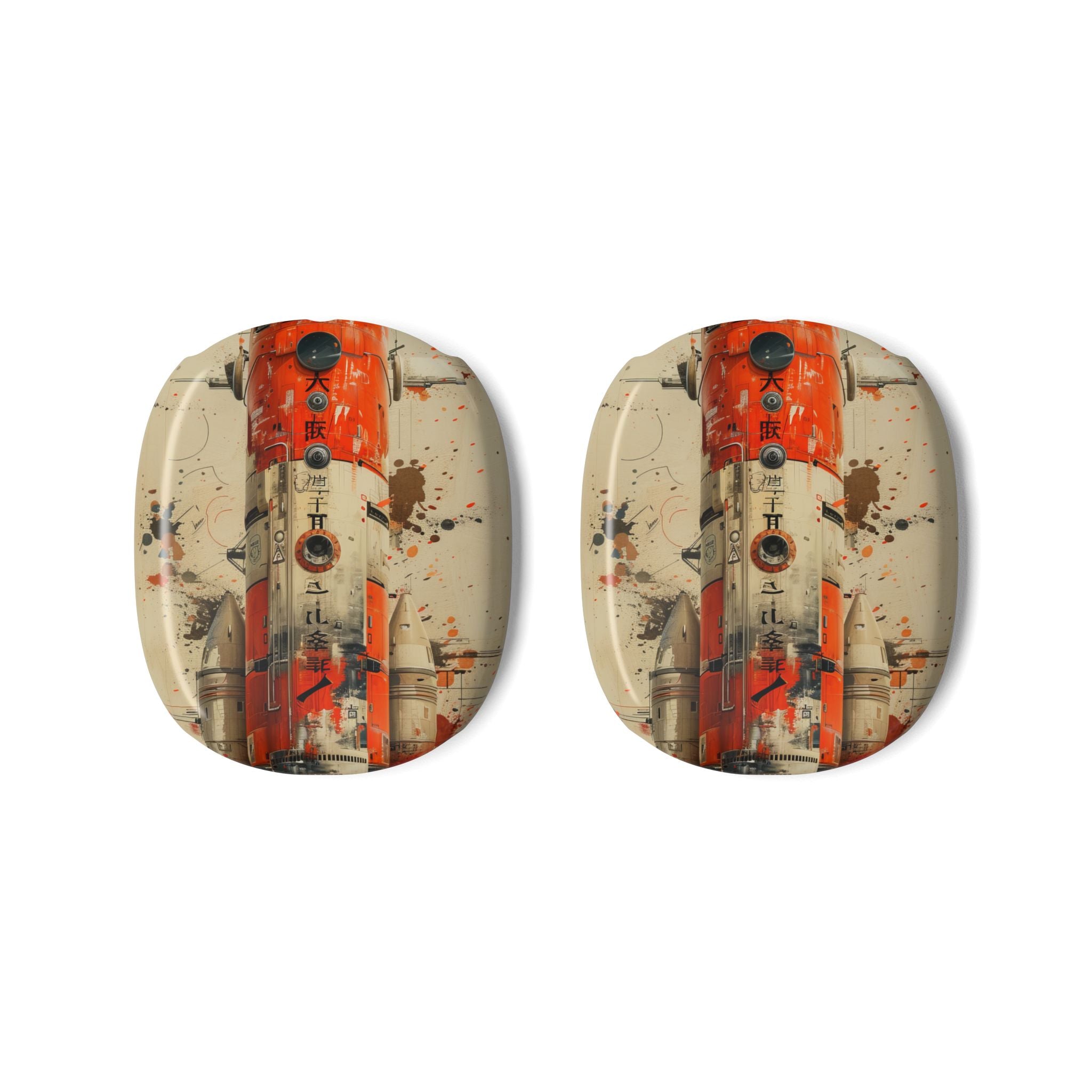 Crimson Rocket - AirPod Max Case