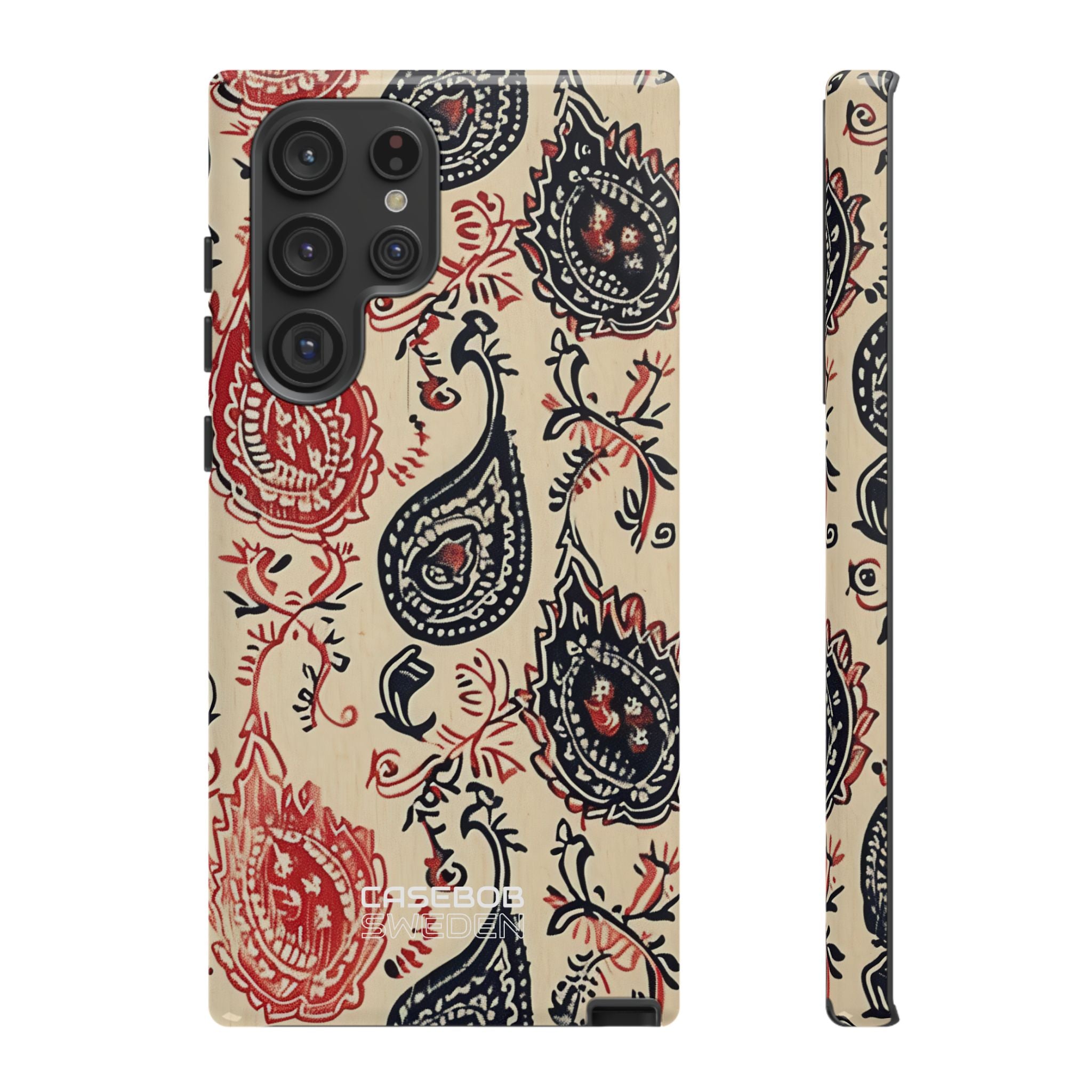 Navy Paisley Swirl Samsung S22 - Tough