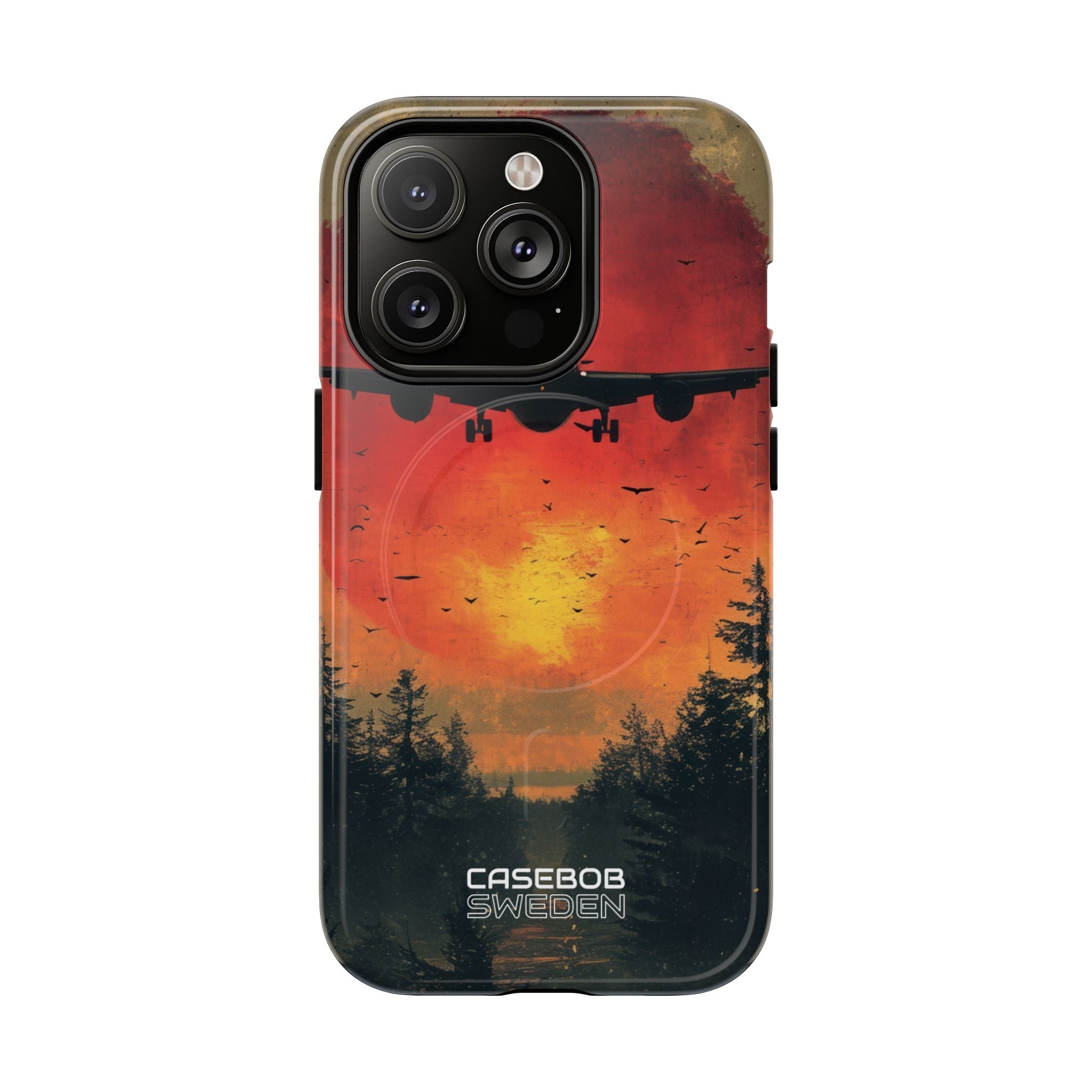 Crimson Sky Flight iPhone 14 - Tough+