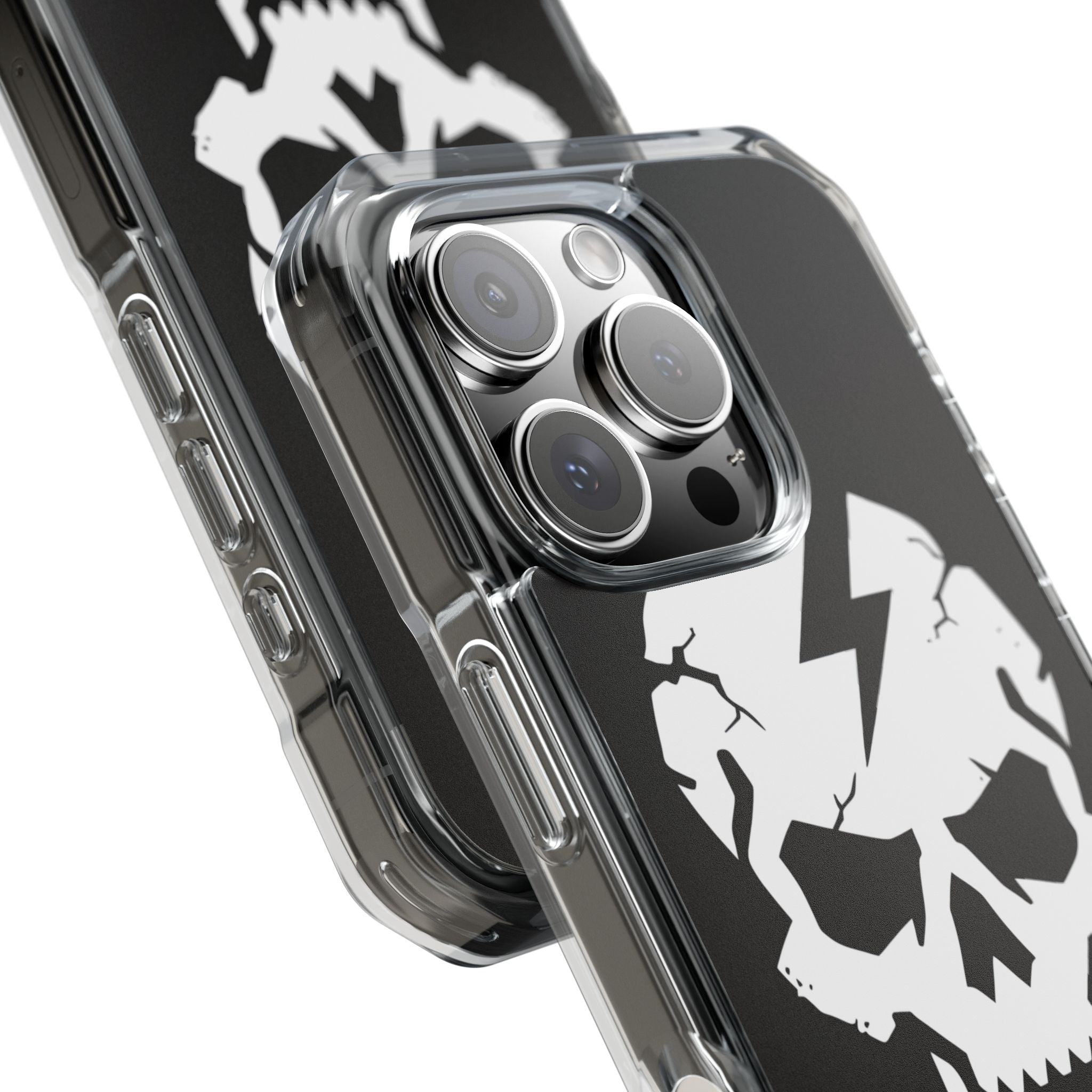Lightning Skull iPhone 16 Pro Case - Impact