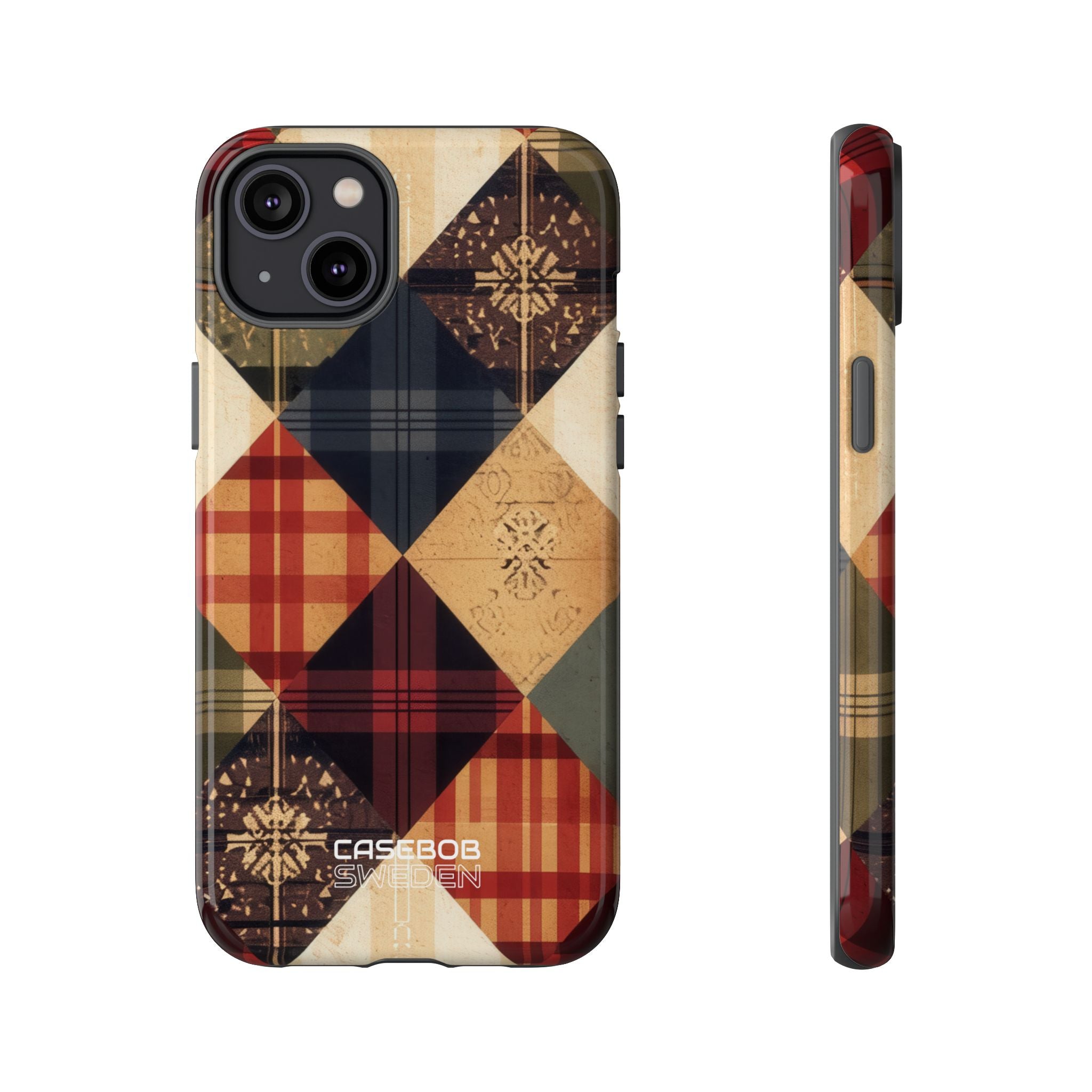 Rustik Quilt Charm iPhone 14 - Tough