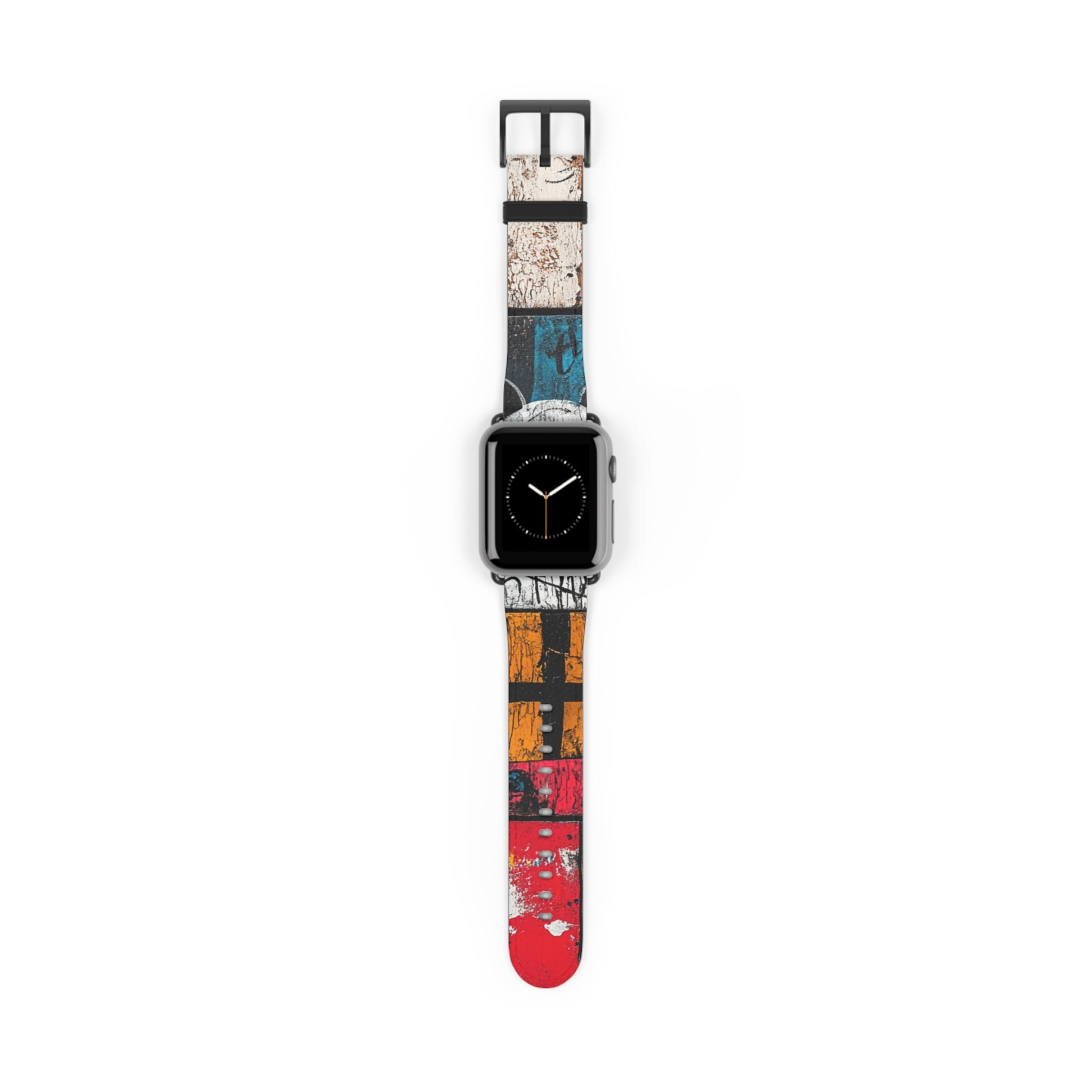 White Orb Graffiti - Watch Band
