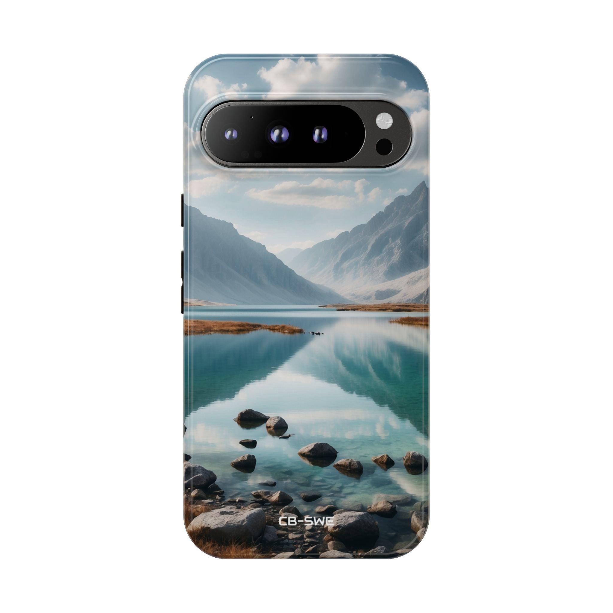 Mountain Reflections Swim - Google Pixel Case