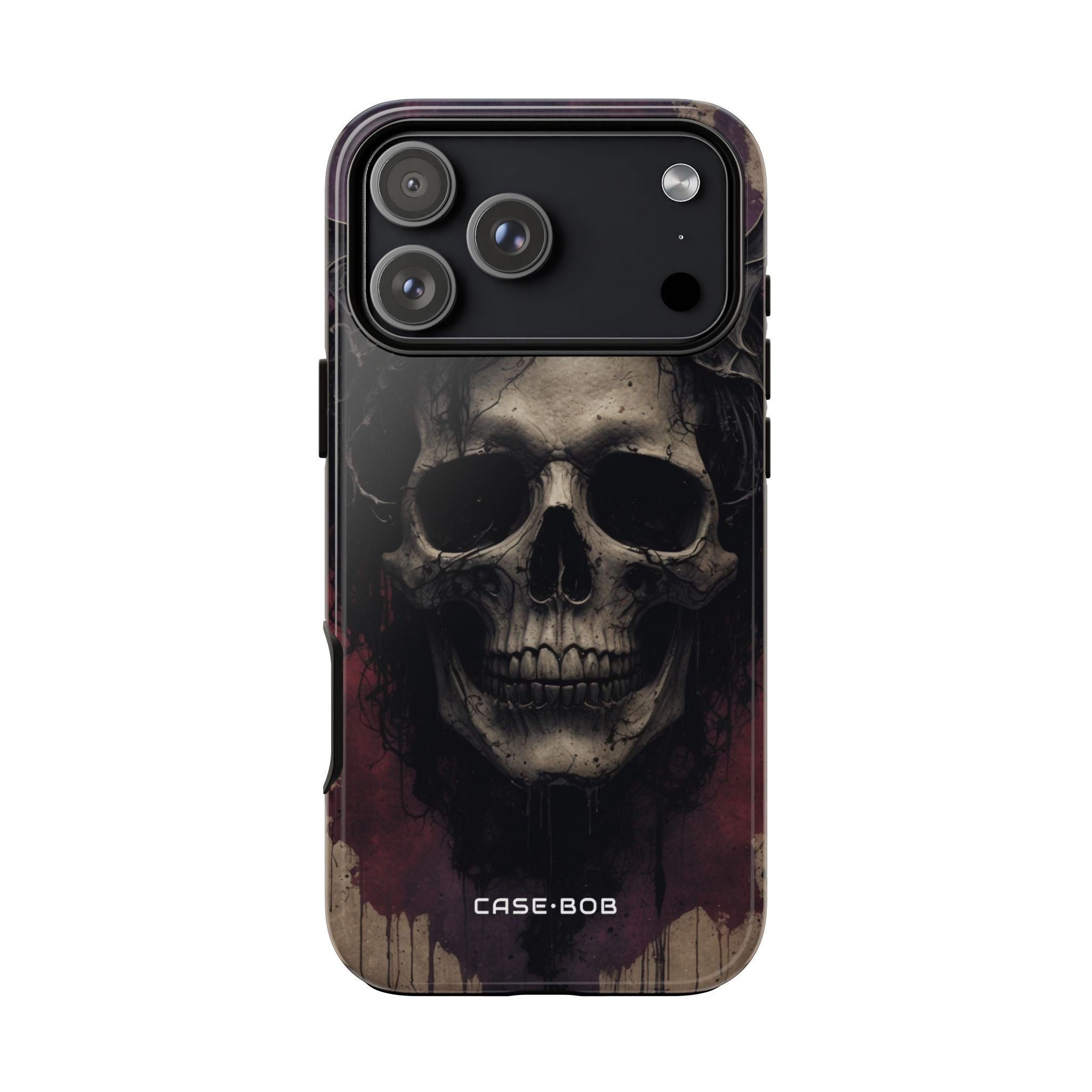 Gothic Skull Crown iPhone 17 Pro Max Case - Tough