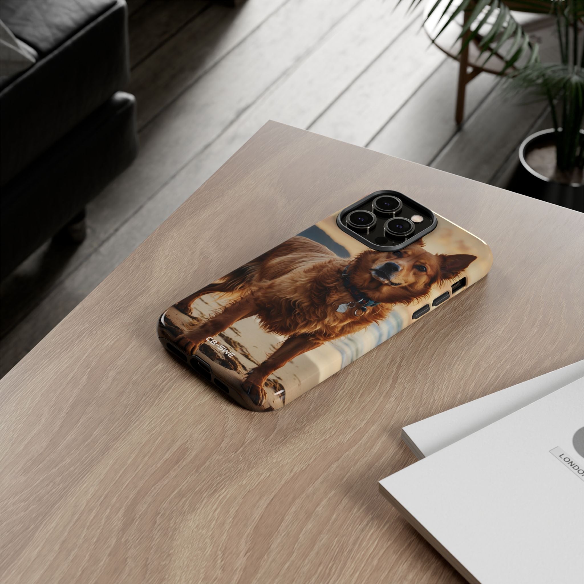 Golden Dog Plays - iPhone Case
