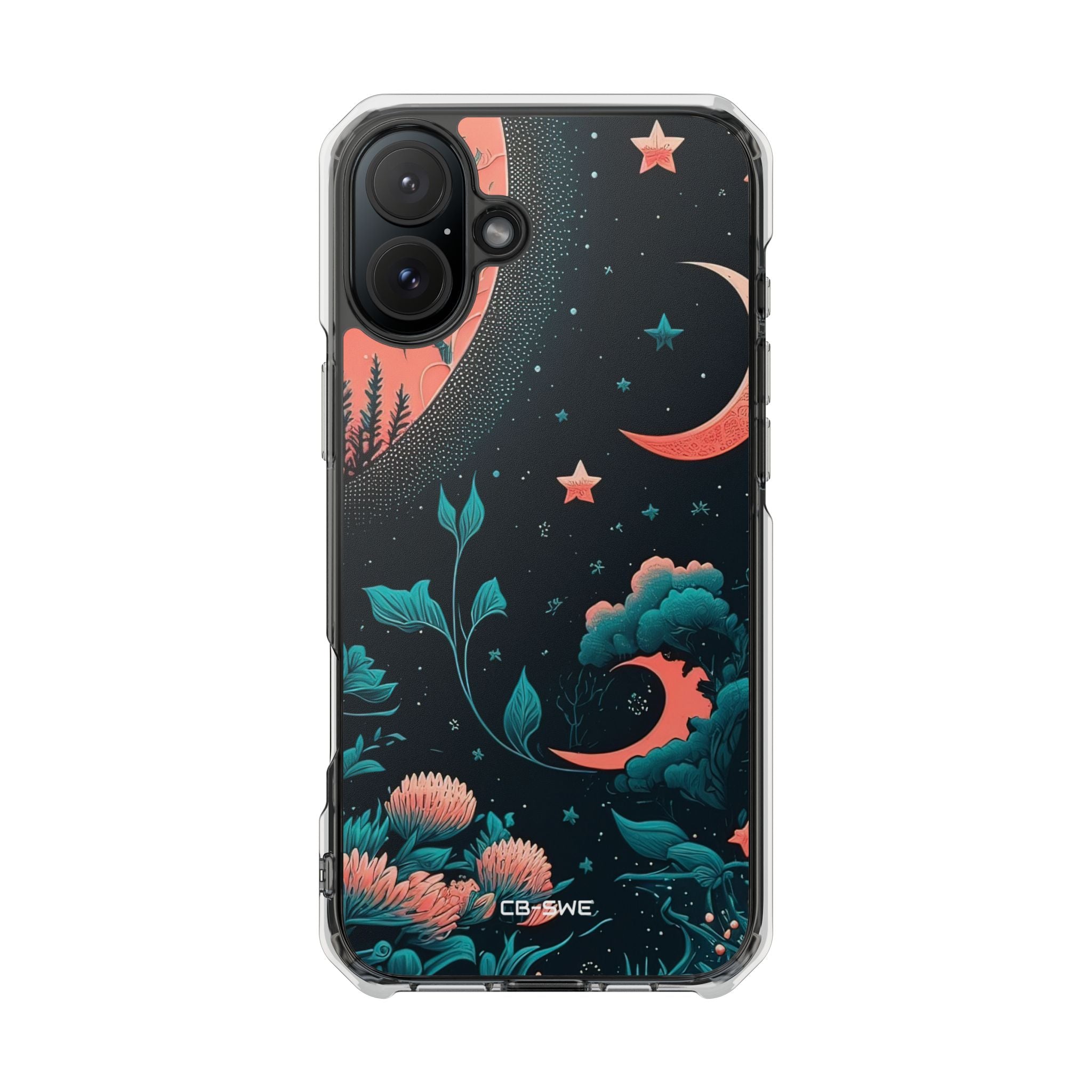 Cosmic Floral Dreams iPhone Case - Impact