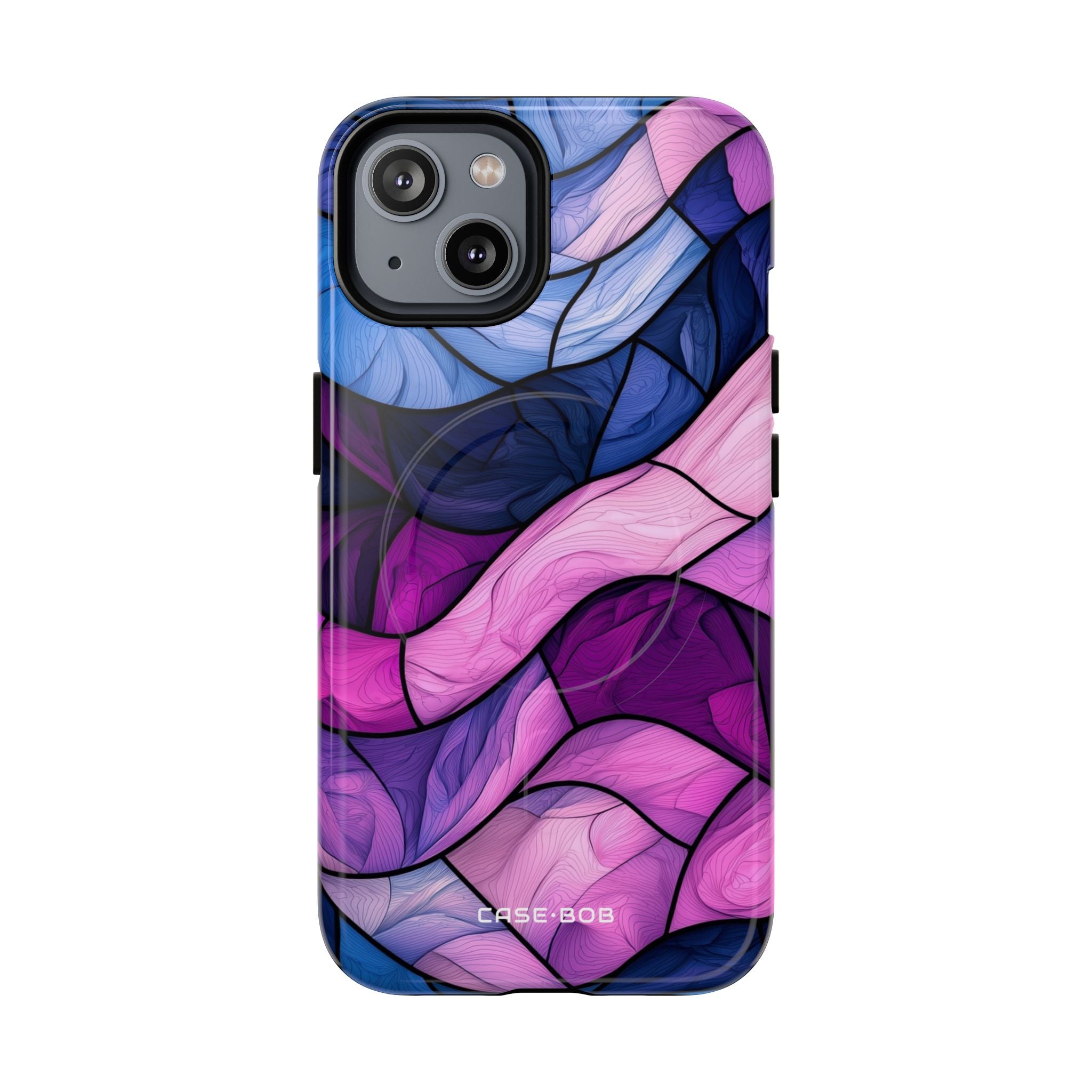 Wavelike Glow iPhone 14 Case - Tough+