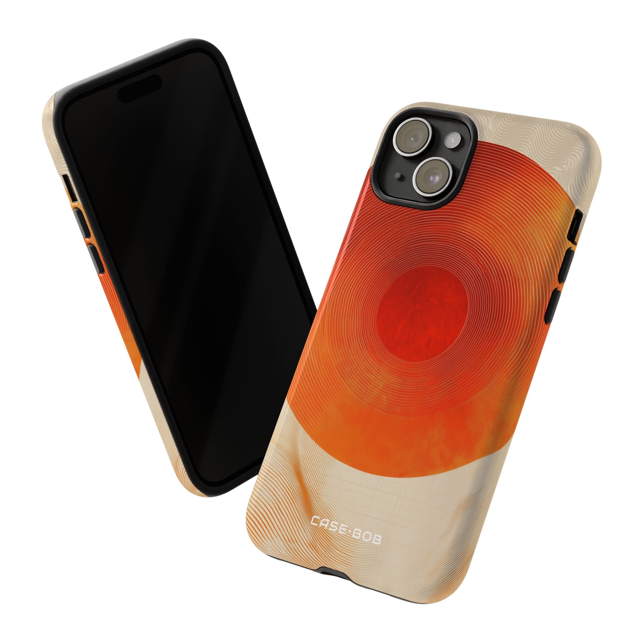 Sunburst Swirl iPhone 15 Plus Case - Tough