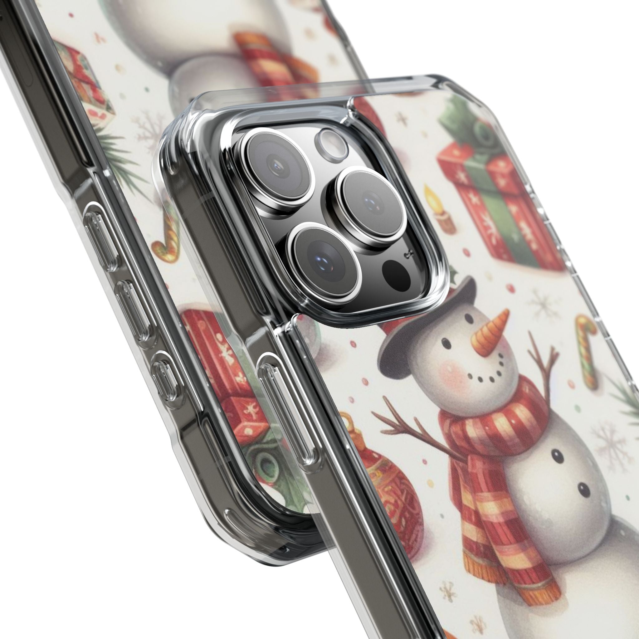 Snowman Welcomes Joy iPhone Case - Impact
