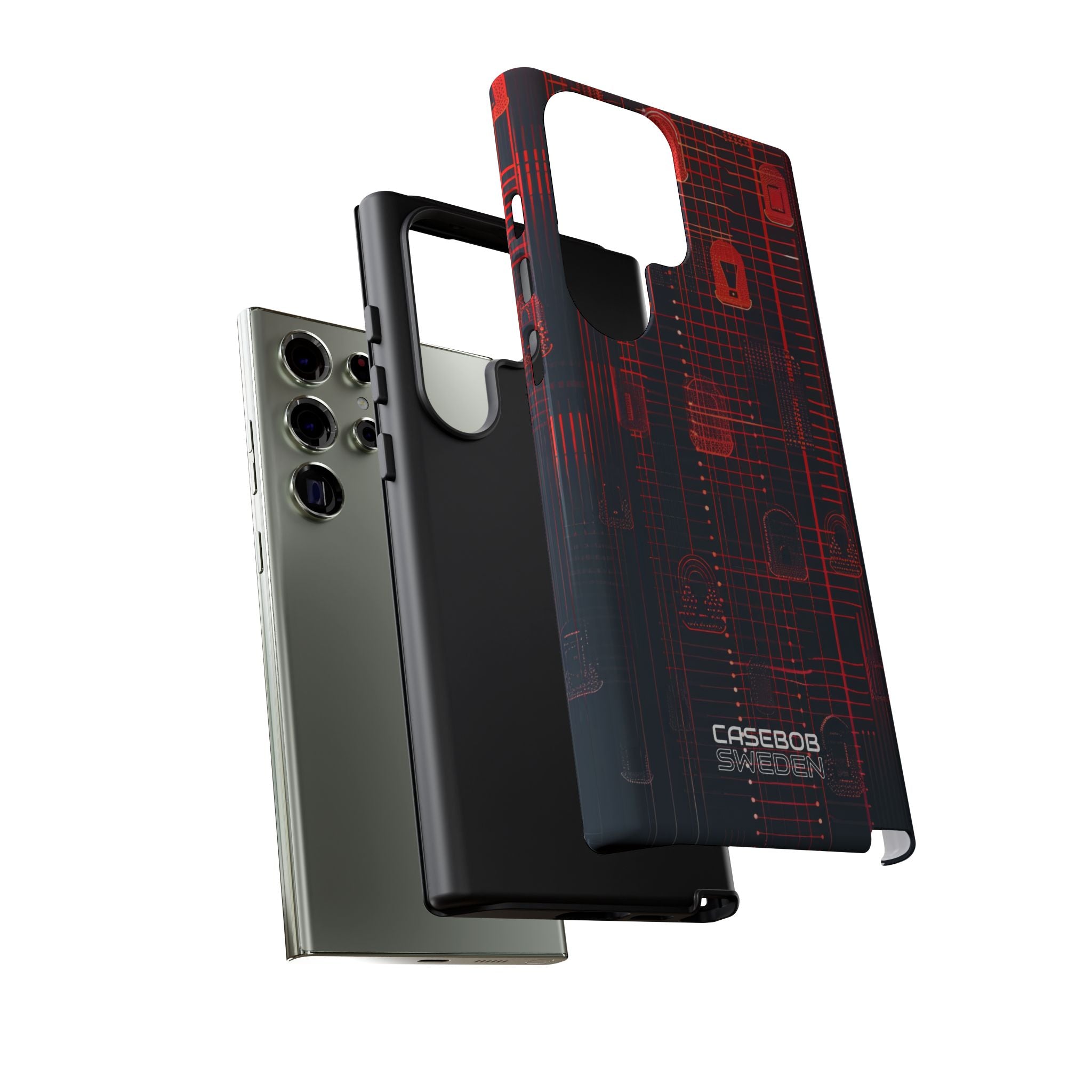 Cyber Locks Grid Samsung S23 - Tough