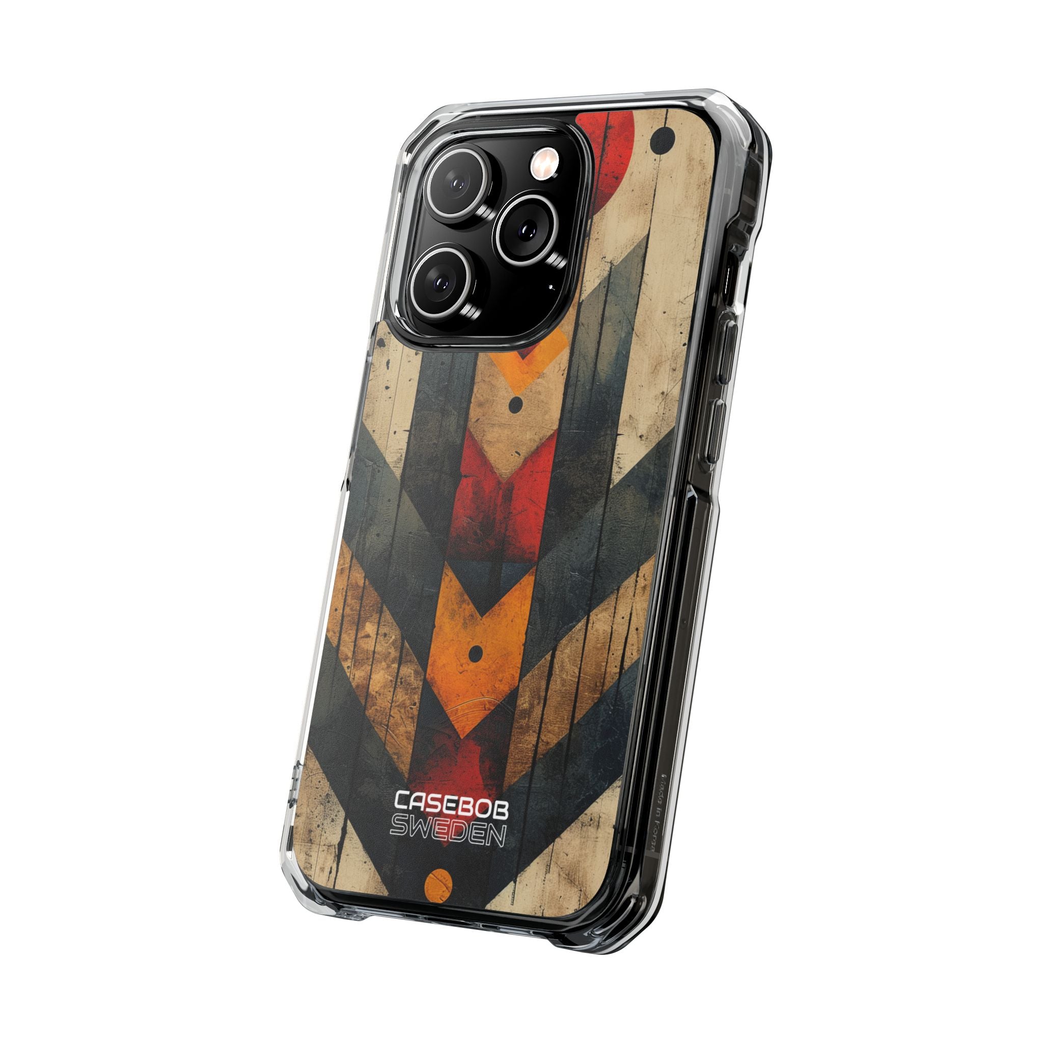 Geometric Fire Rise iPhone 14 - Impact Clear+
