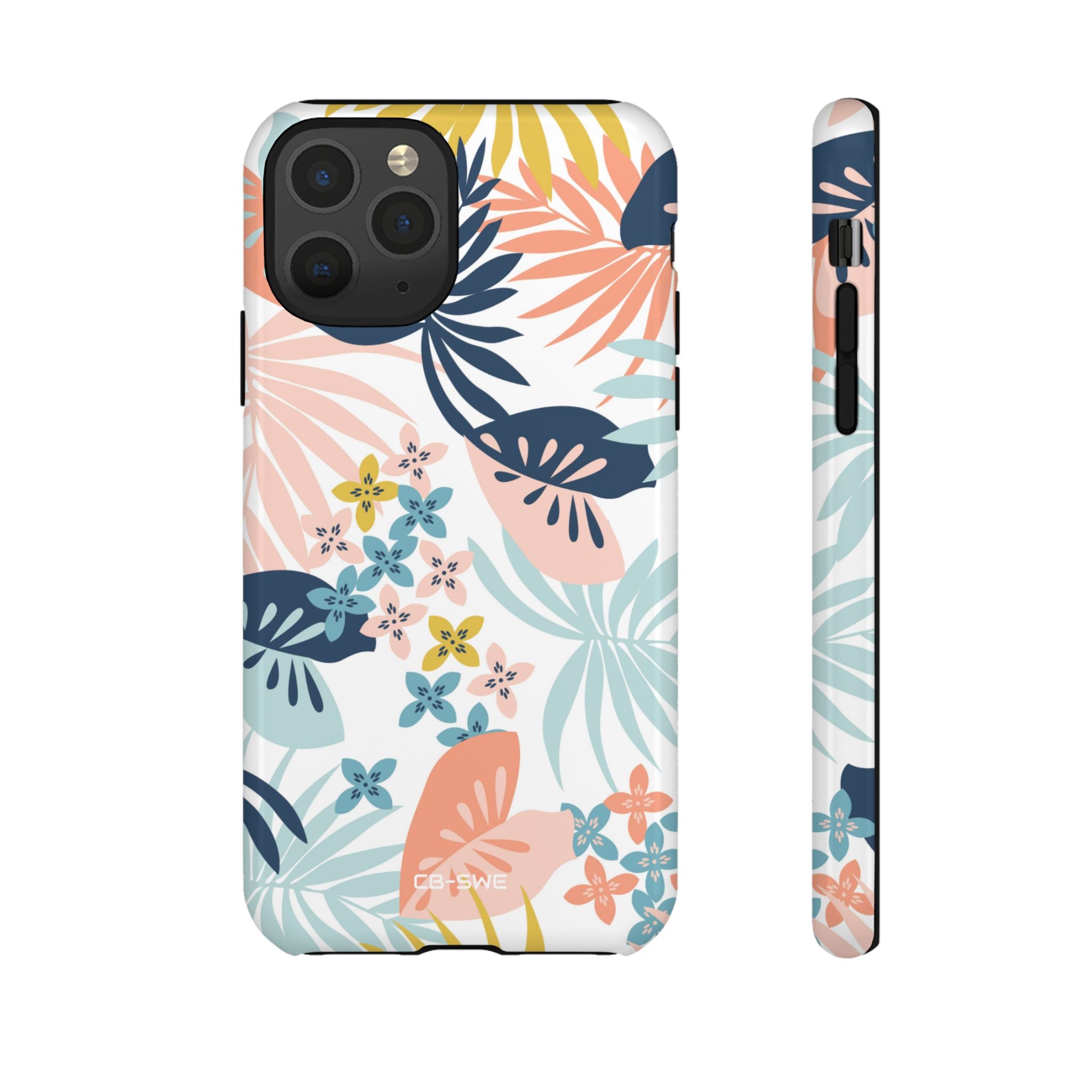 Tropical Foliage Blooms - iPhone Case